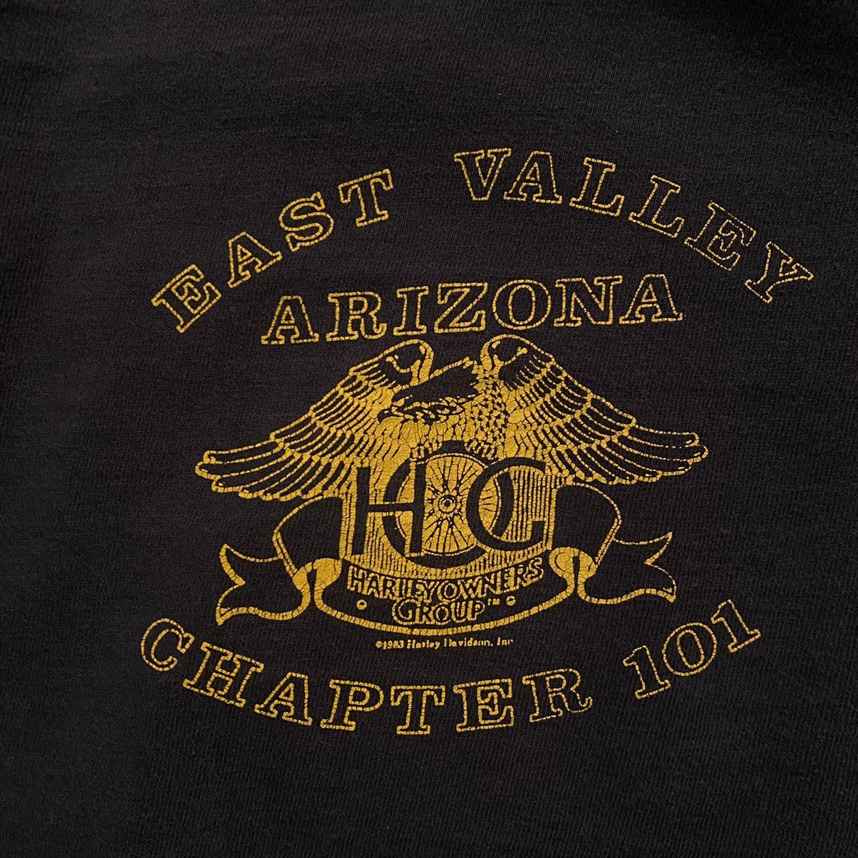 Harley Davidson × Nike Vintage 90s Faded Black Harley Davidson Graphic Tee AZ Large Size US L / EU 52-54 / 3 - 20 Thumbnail