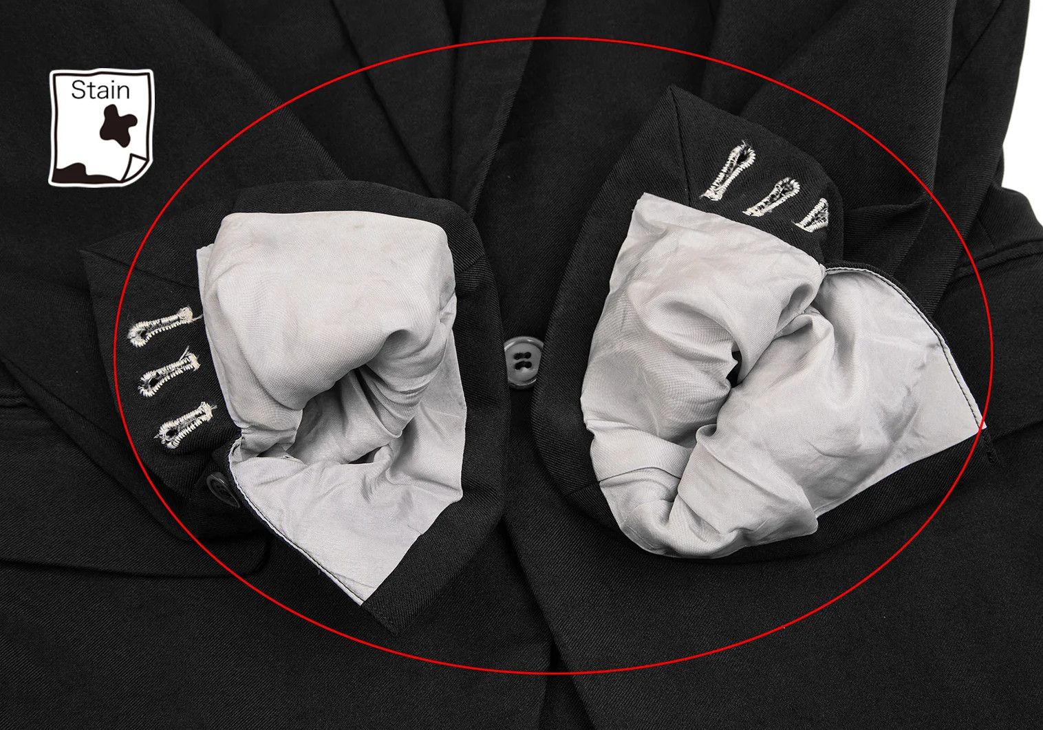 Comme des Garcons Homme Plus Stretch Nylon Jacket in Black, Size S Size US S / EU 44-46 / 1 - 7 Thumbnail