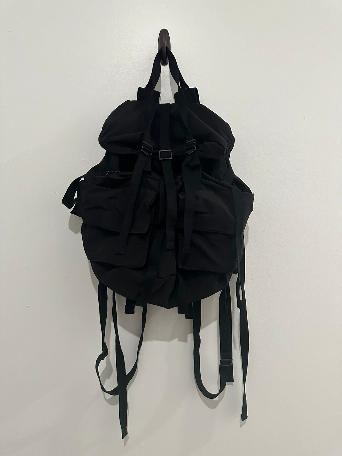Pre-owned Avant Garde X Julius Fall 2023 Military Backpack In Black