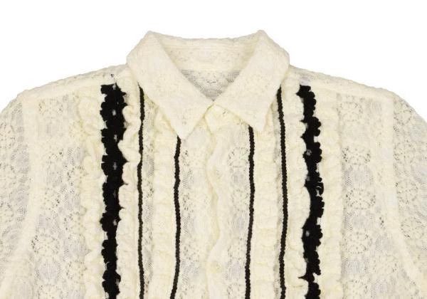Comme des Garcons Comme Des Garcons Beige vintage striped design top Size M / US 6-8 / IT 42-44 - 4 Thumbnail