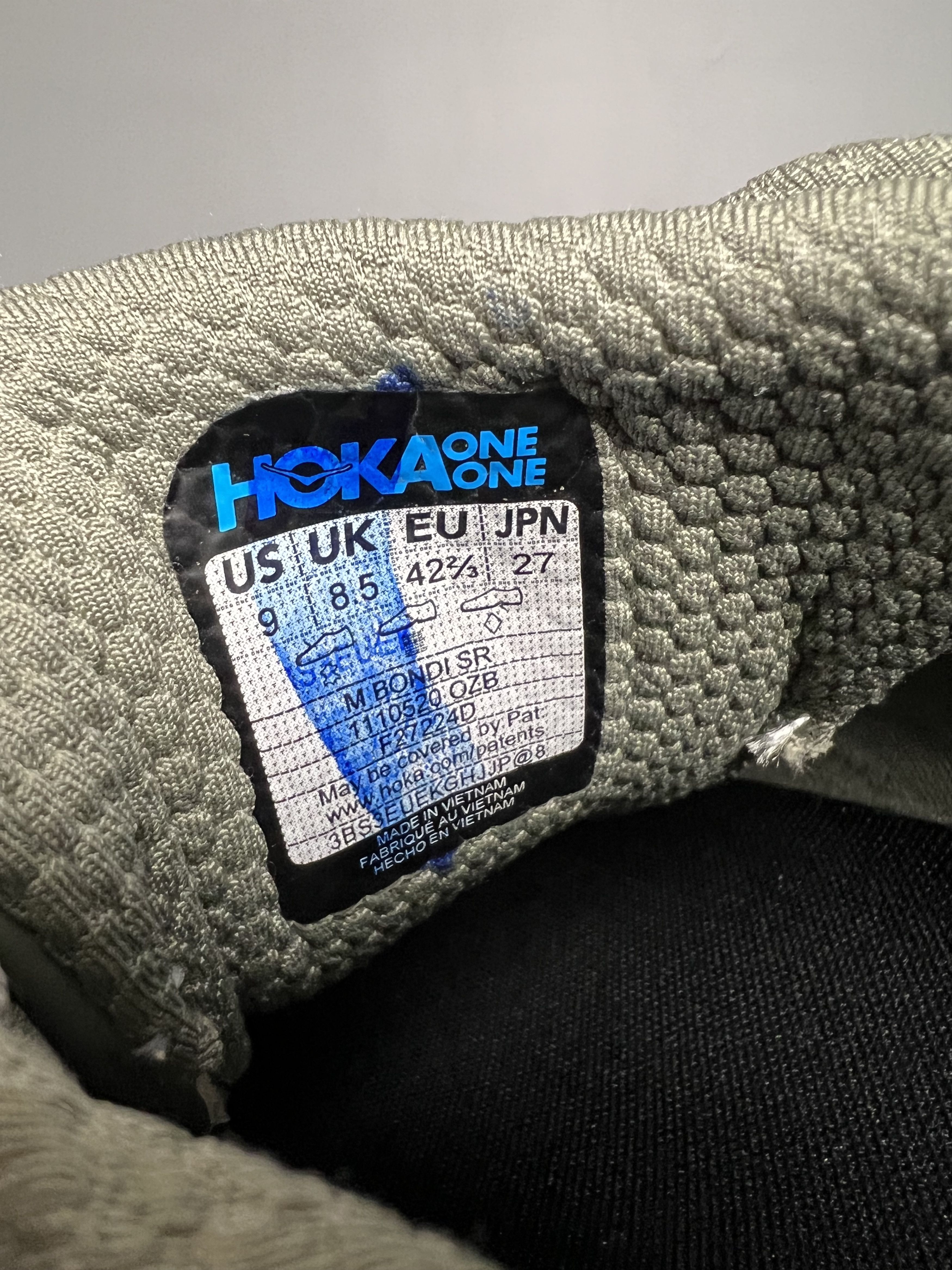 Hoka Hoka One One Bondi SR Running Shoes Slip Resistant Size US 9 / EU 42 - 10 Thumbnail