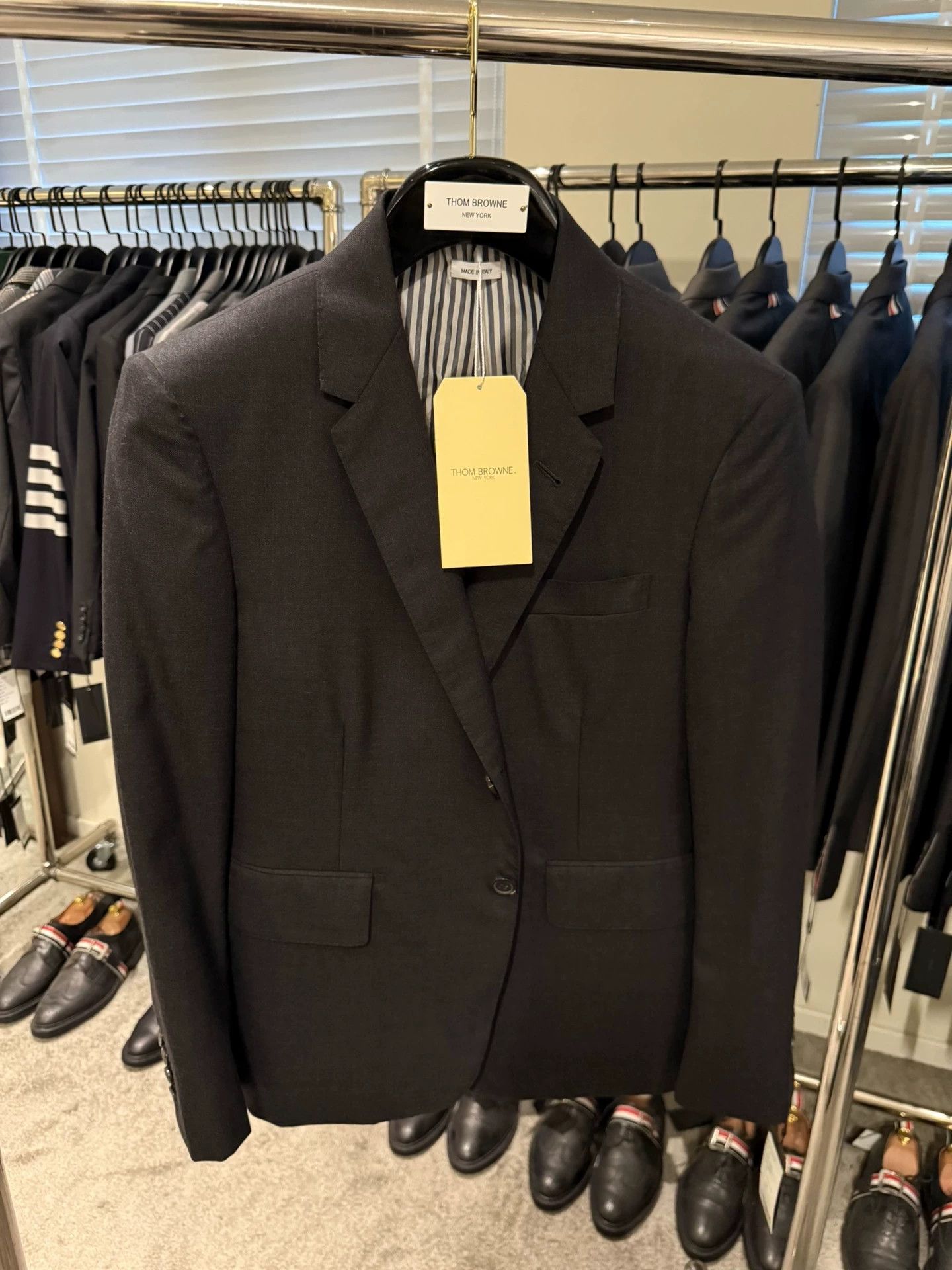 Thom Browne Thom Browne Classic Charcoal Tailored Suit Size1 Size 48R - 1 Thumbnail