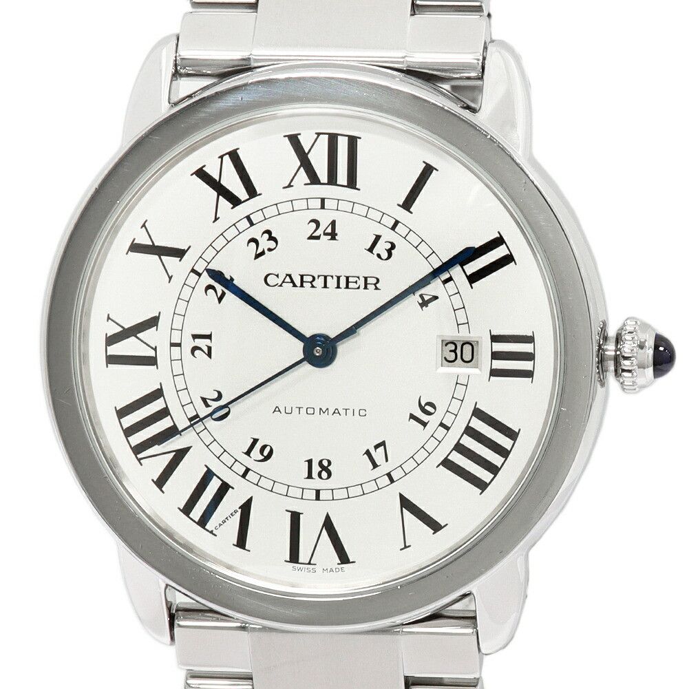 Cartier Cartier Cartier Ronde Solo de Cartier Stainless Steel Automatic Metal Automatic W6701011 DUTY FREE for USA Size ONE SIZE - 1 Thumbnail
