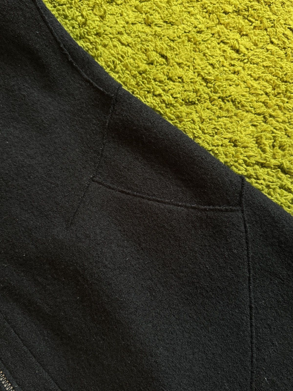 Designer × OSKA Oska avant garde 100% wool hooded zip coat jacket Size M / US 6-8 / IT 42-44 - 6 Thumbnail