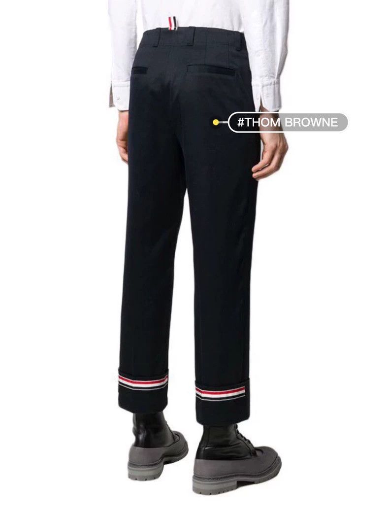 Thom Browne Thom Browne Blue and green striped nine-leg pants Size US 38 / EU 54 - 5 Thumbnail
