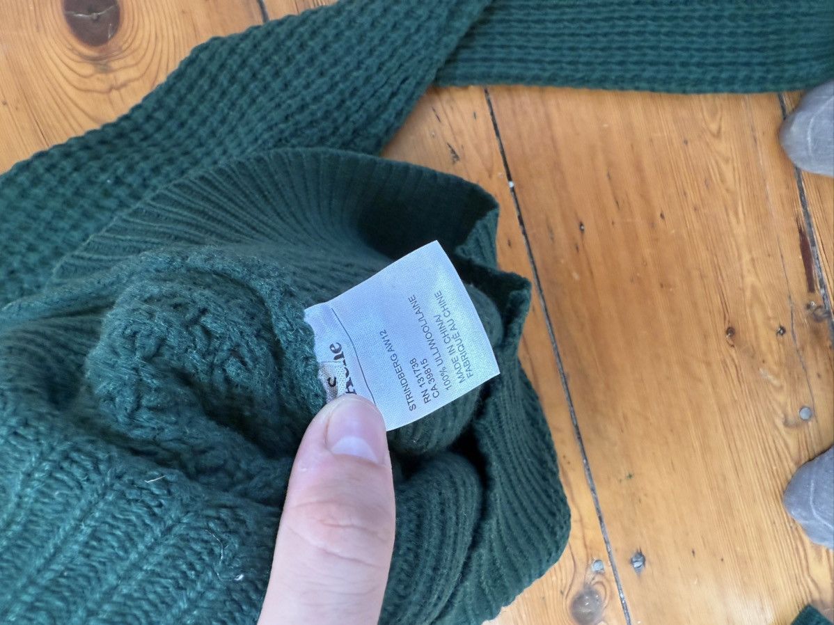 Acne Studios Acne Studios Waffle Knit Green Sweater AW/12 Size US S / EU 44-46 / 1 - 7 Thumbnail