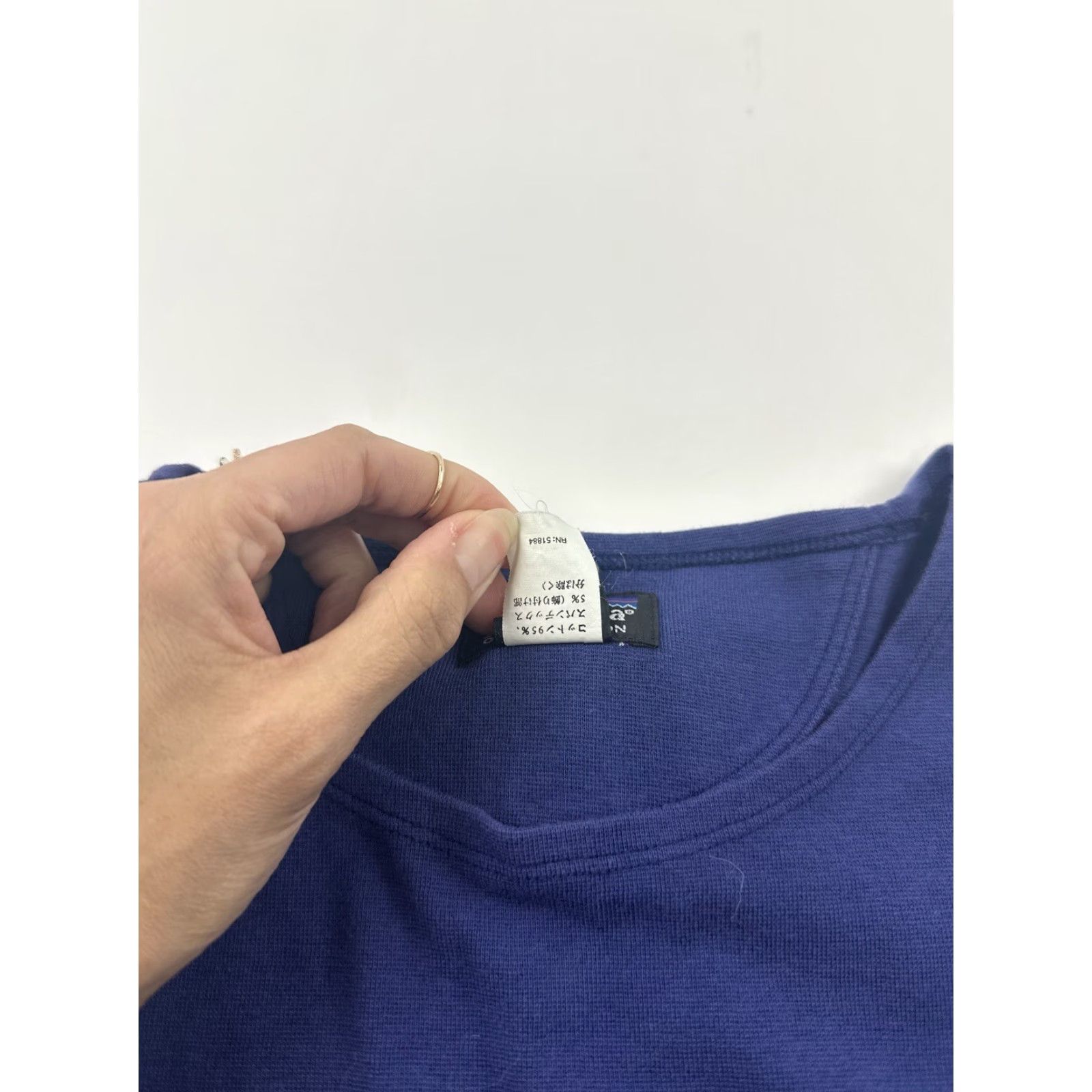 Patagonia VINTAGE Patagonia Dress Women’s M Blue A-Line Knee Length Sleeveless Flawed Casual Womens Size M / US 6-8 / IT 42-44 - 7 Thumbnail