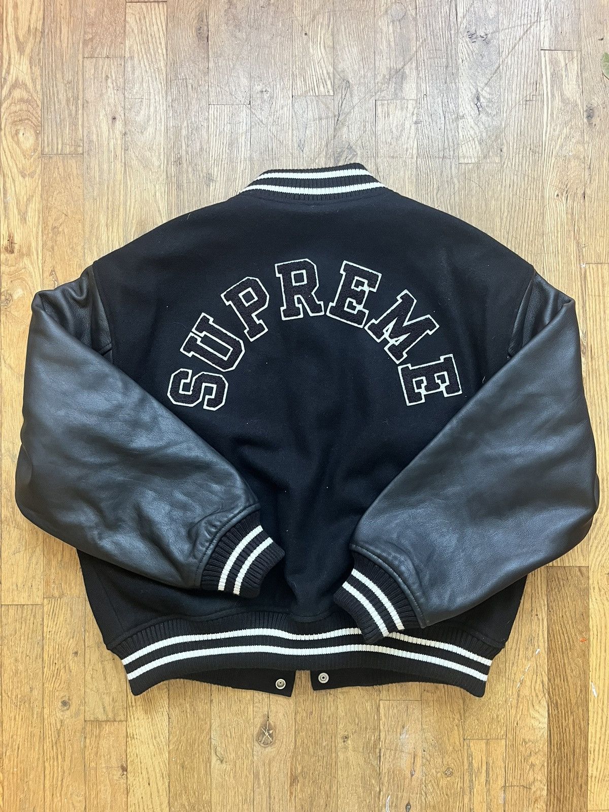 Supreme Supreme Tiger Varsity Jacket | Grailed