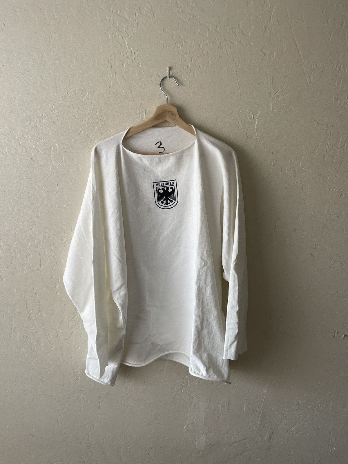 image of Kanye West Vultures Merch in White, Men's (Size XL)
