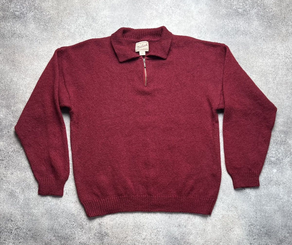 Woolrich Woolen Mills Woolrich 1/4 wool cozy jumper Size US XL / EU 56 / 4 - 1 Thumbnail