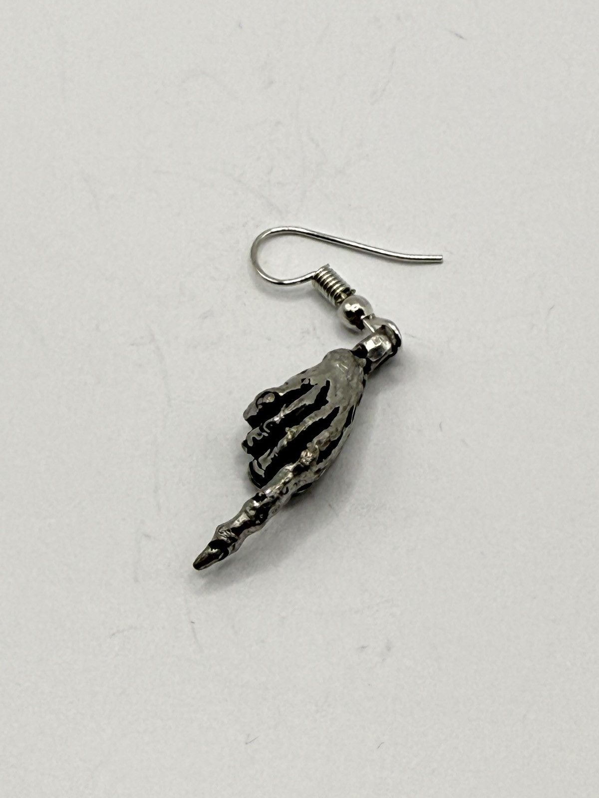 Seditionaries Alchemy Skeletal Hand Earring/pendant biker/goth chrome erd Size ONE SIZE - 2 Thumbnail