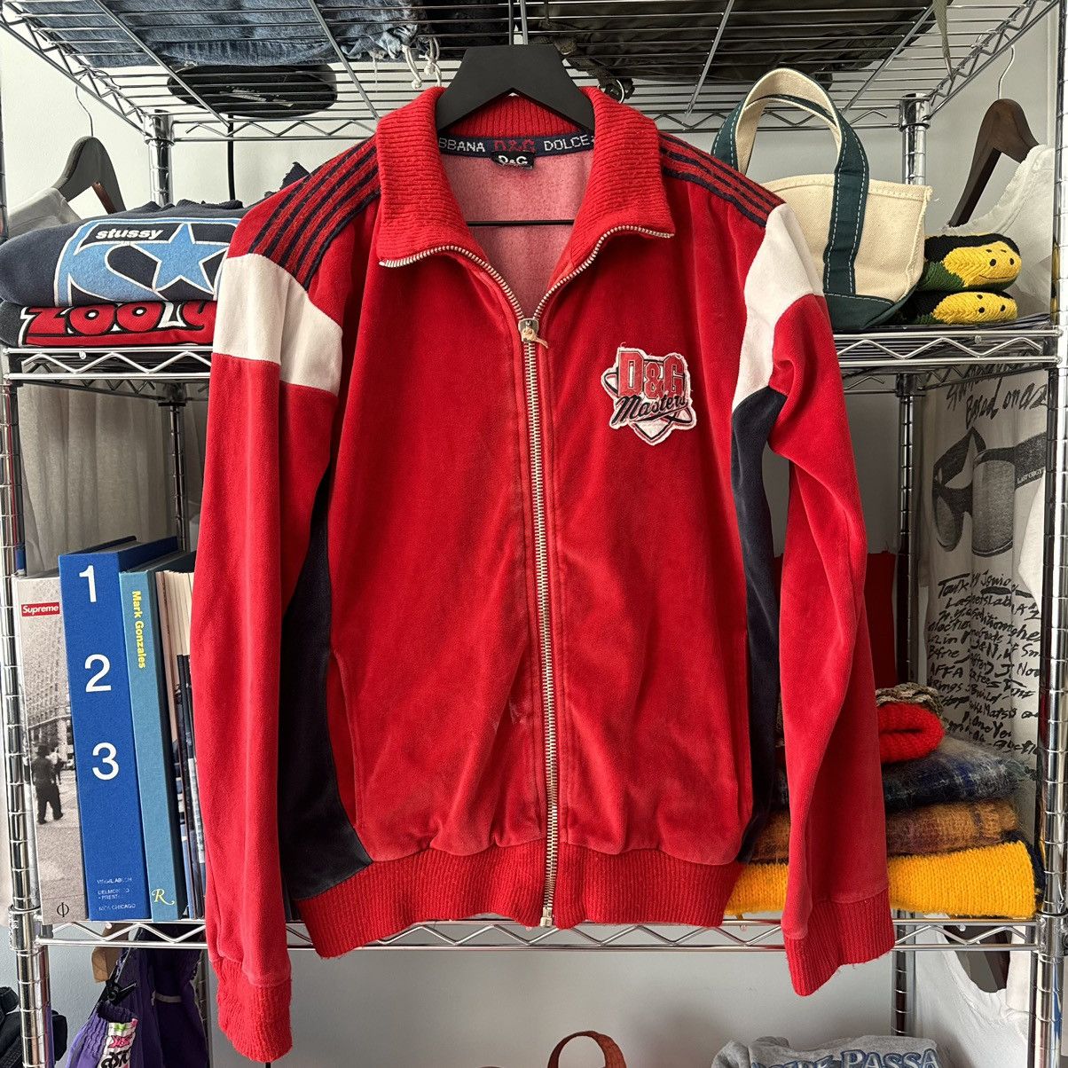 ジャケット・アウター Archive Dolce & Gabbana Track Jacket Rare Dolce & Gabbana Hard Athletes Track Stripe Jacket