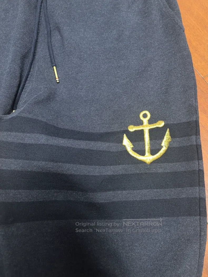 Thom Browne Thom Browne size 1 Anchor Embroidered Sweatpants Size US 30 / EU 46 - 2 Thumbnail
