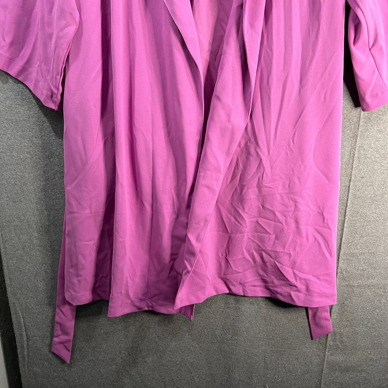 Other Girl With Curves Petite 3/4Sleeve Wrap Coat with Tie Wa Size XL / US 12-14 / IT 48-50 - 5 Thumbnail
