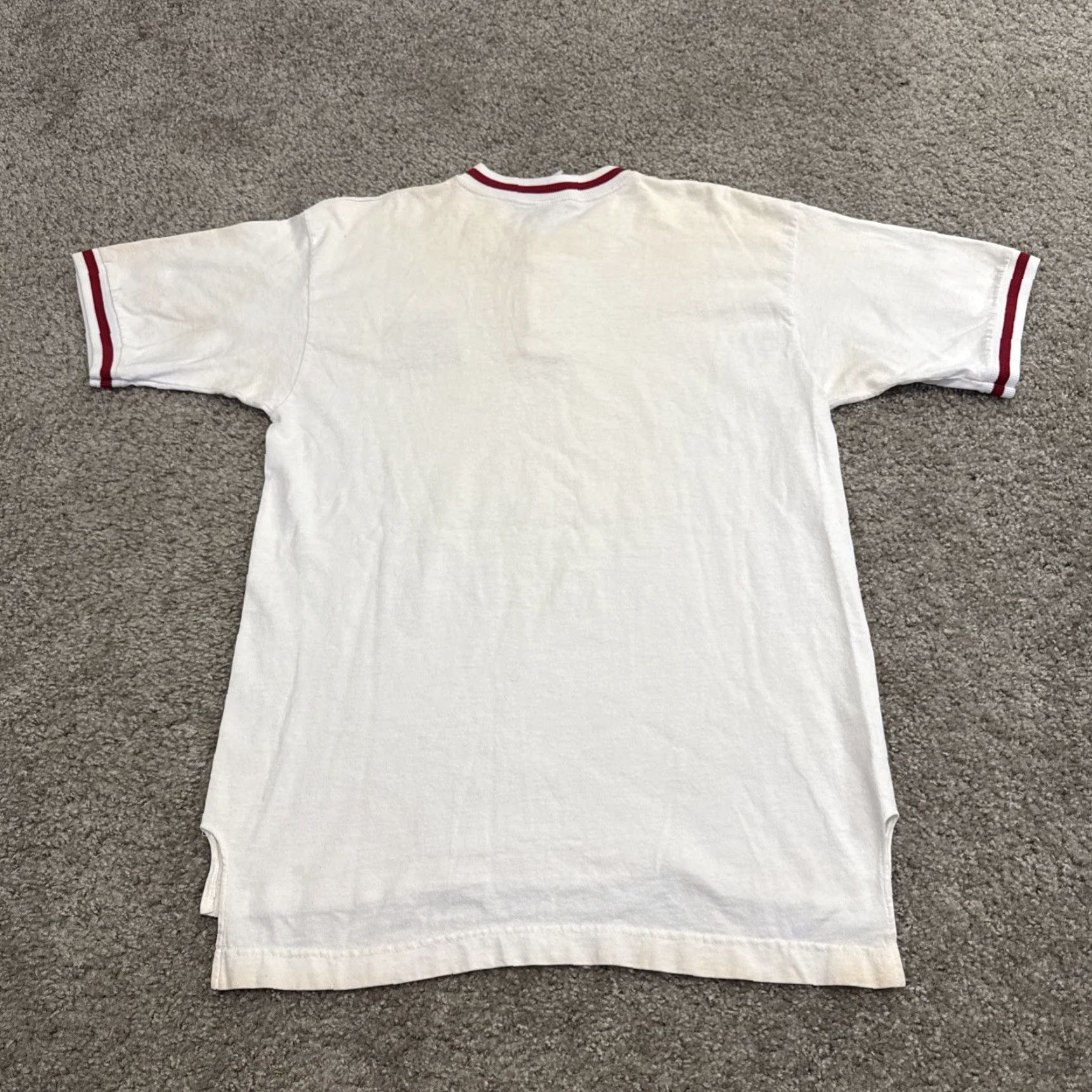 Vintage VINTAGE Florida State Seminoles FSU White NCAA Henley T-Shirt M Mens 90s Boa Sportswear Size US M / EU 48-50 / 2 - 6 Thumbnail