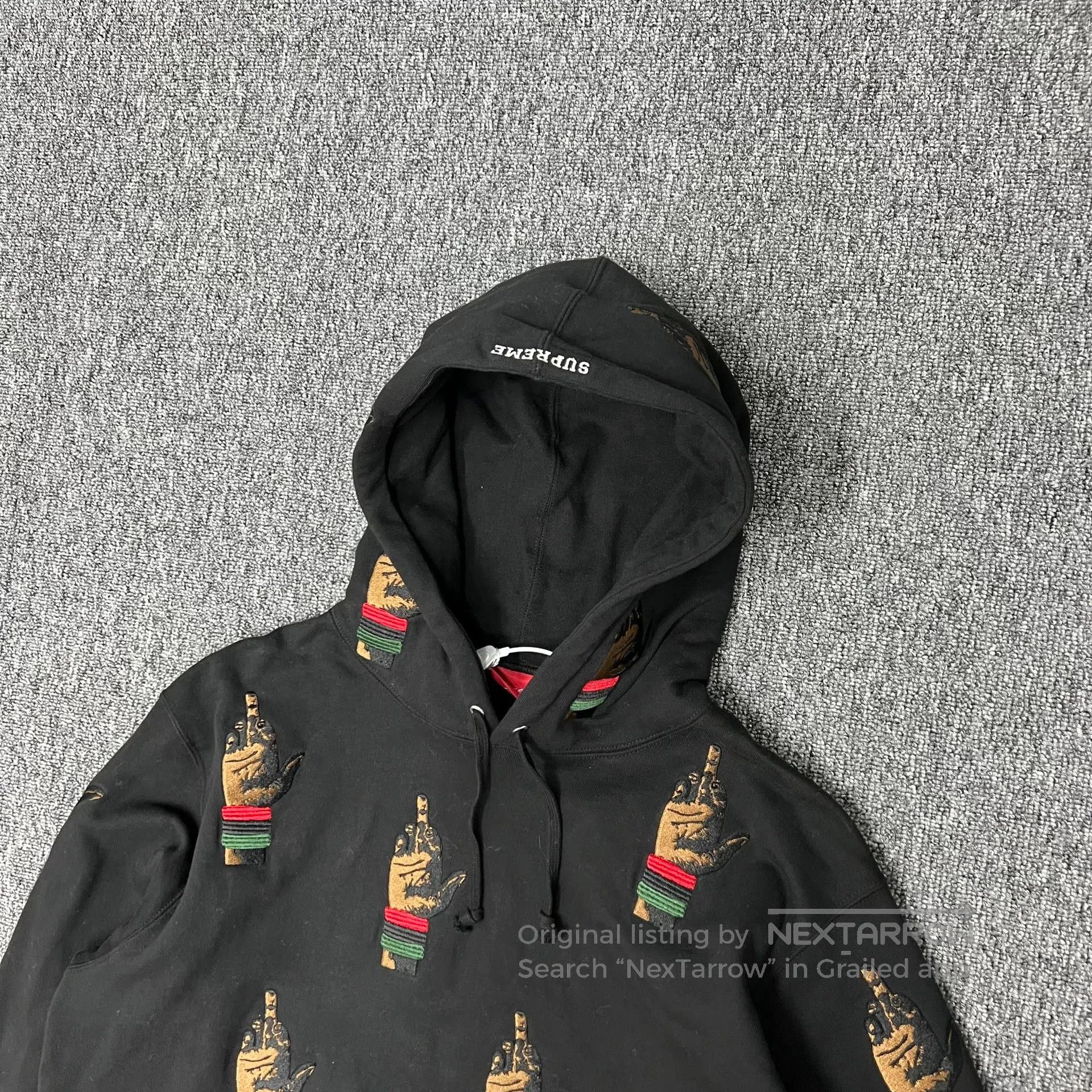 Supreme SUPREME x Dead Prez collaboration edition finger-embroider Size US L / EU 52-54 / 3 - 3 Thumbnail