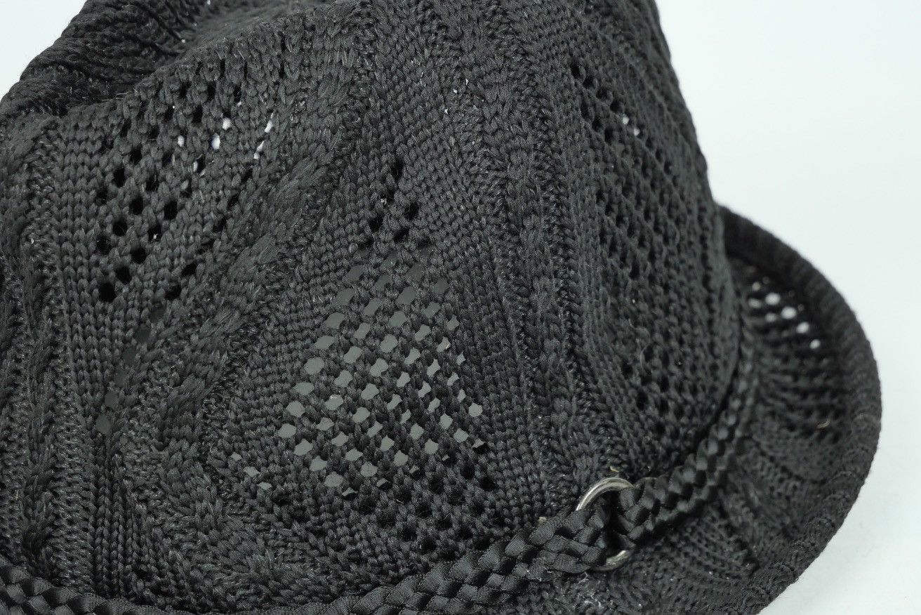Japanese Brand Vintage Trilby Hat Black Hat Size ONE SIZE - 9 Thumbnail