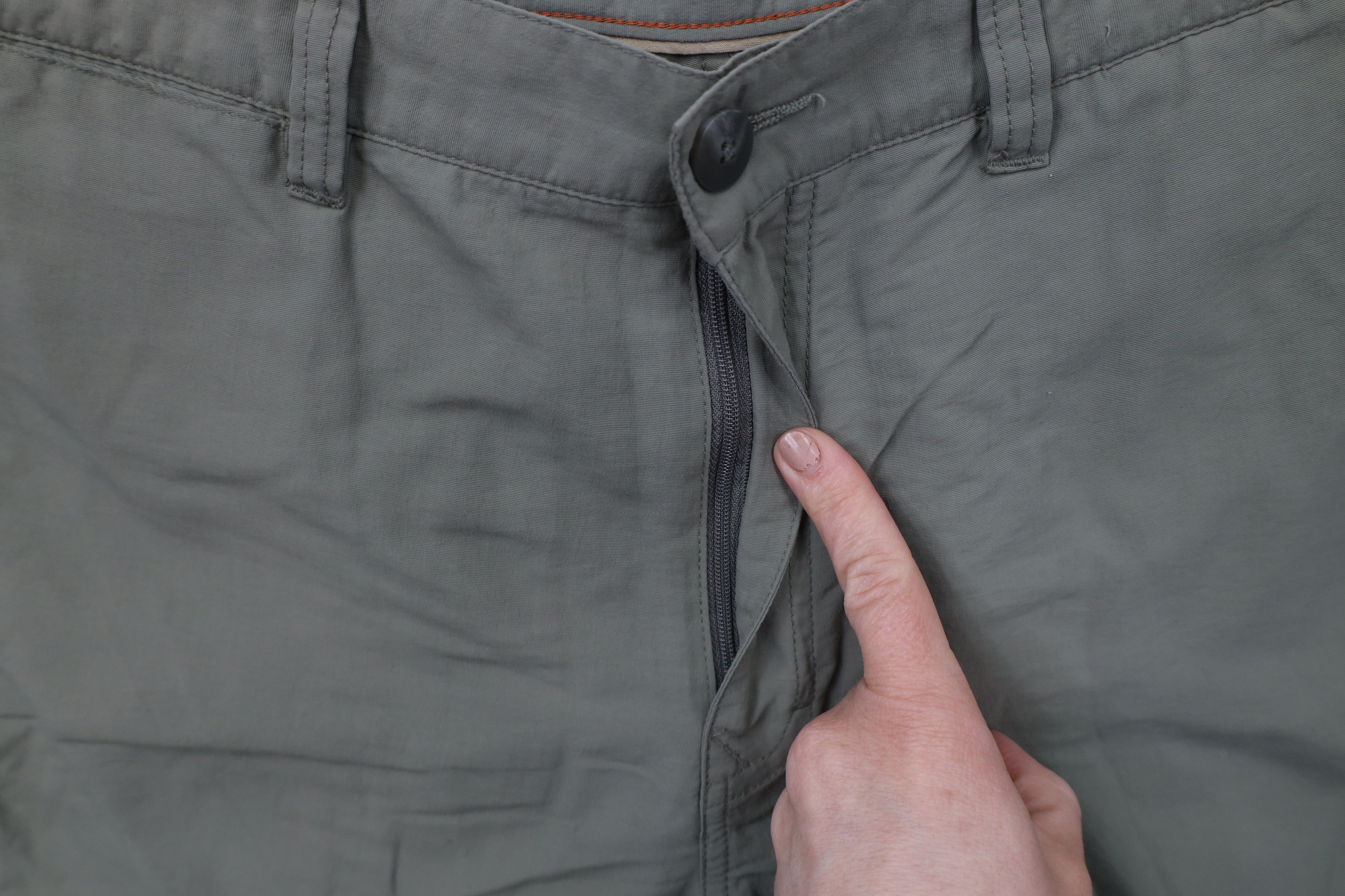 Rei × Vintage Vintage REI Faded Outdoor Hiking Trail Shorts Moss Green Size US 34 / EU 50 - 5 Thumbnail