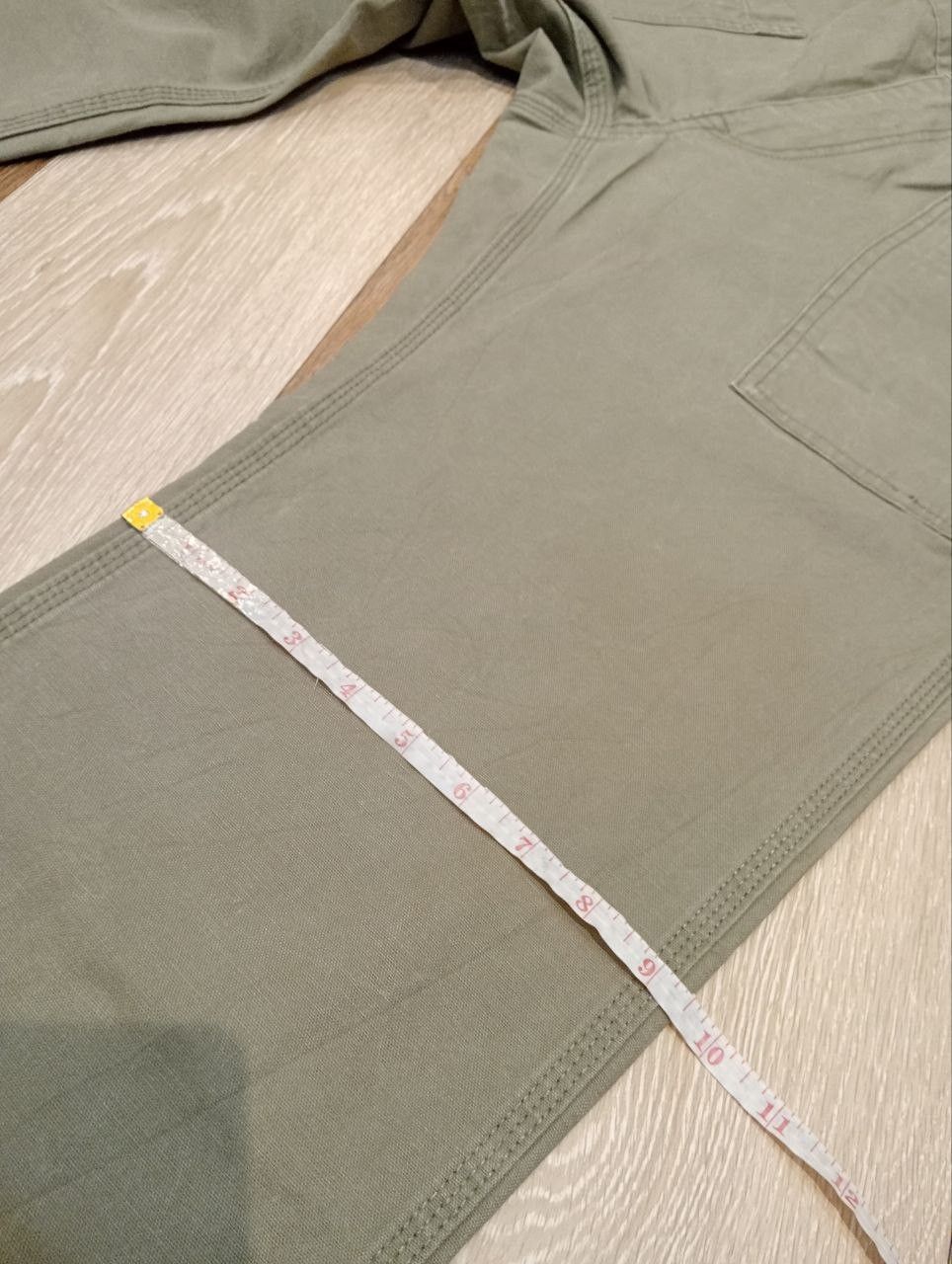 Snow Peak SNOW PEAK OLIVE GREEN MILITARY-STYLE CARGO PANTS Size US 34 / EU 50 - 20 Thumbnail