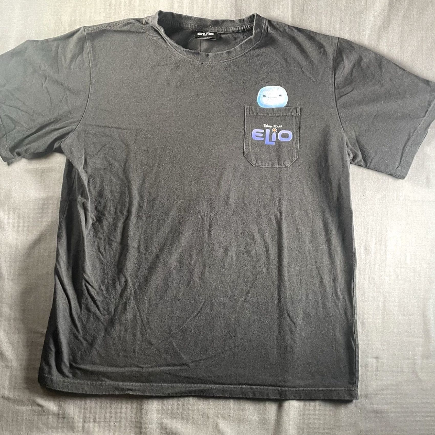 Disney Disney Pixar Elio Shirt Adult 2XL Men's Black Rare Promo 2025 Family Film Pocket Tee Size US XXL / EU 58 / 5 - 5 Thumbnail