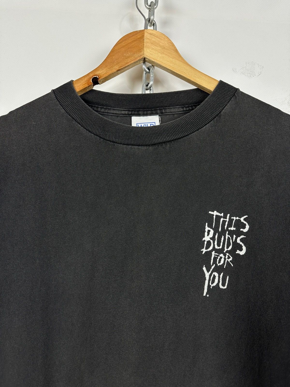 Budweiser 90s Vintage Budweiser This Bud’s For You Anteater T-Shirt Size US L / EU 52-54 / 3 - 14 Thumbnail