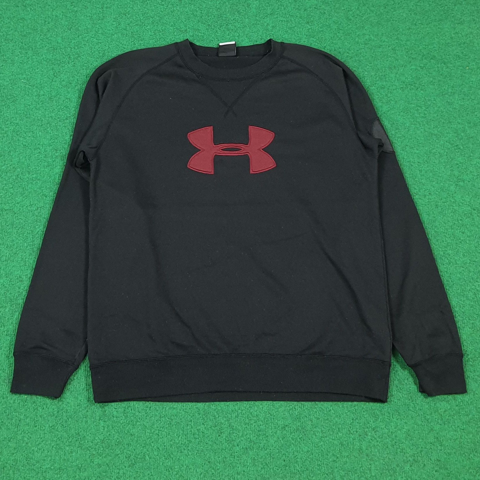 Vintage Under Armour Big Logo Crewneck Pullover C290N35