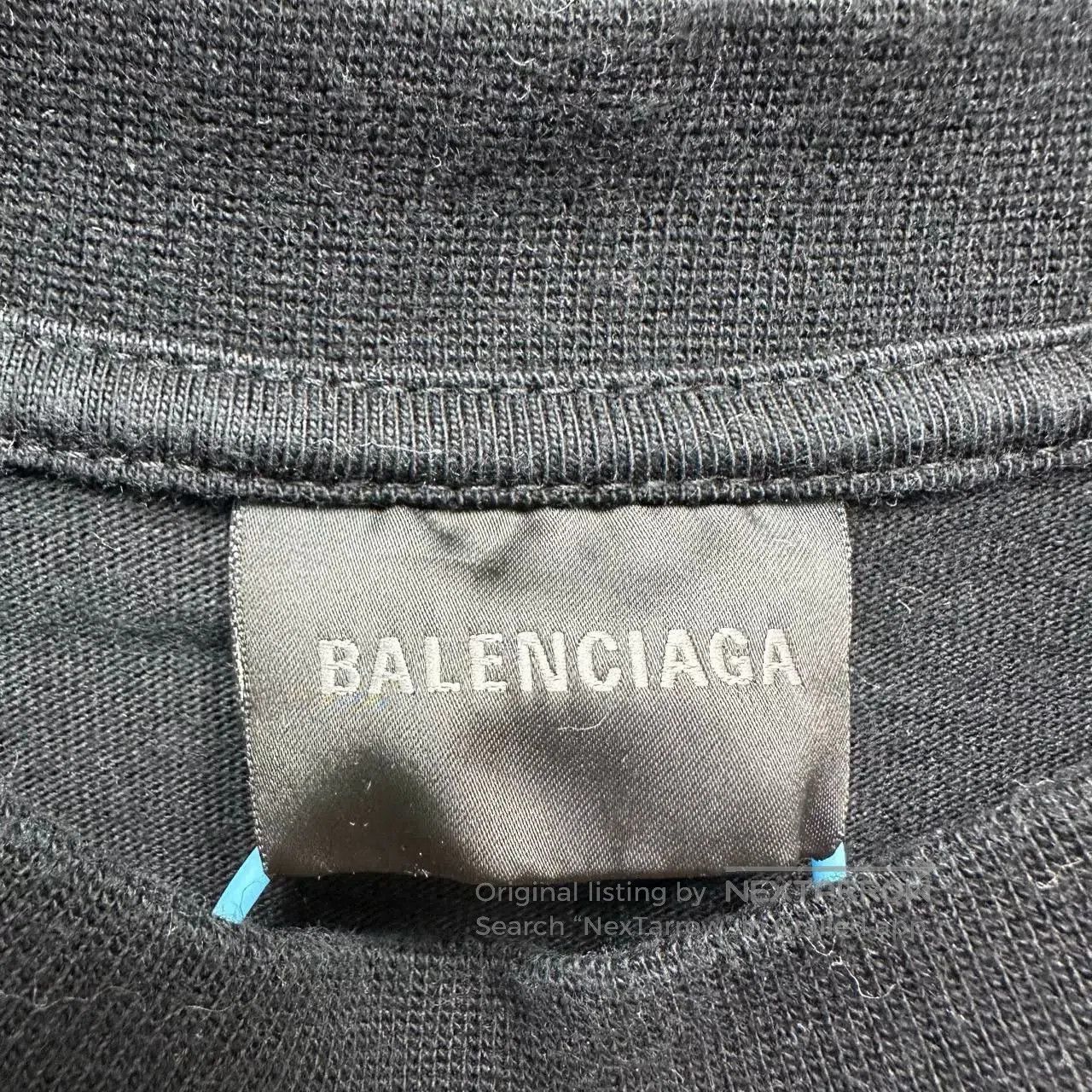 Balenciaga Balenciaga Black Double B Graffiti T-shirt. Size US M / EU 48-50 / 2 - 3 Thumbnail