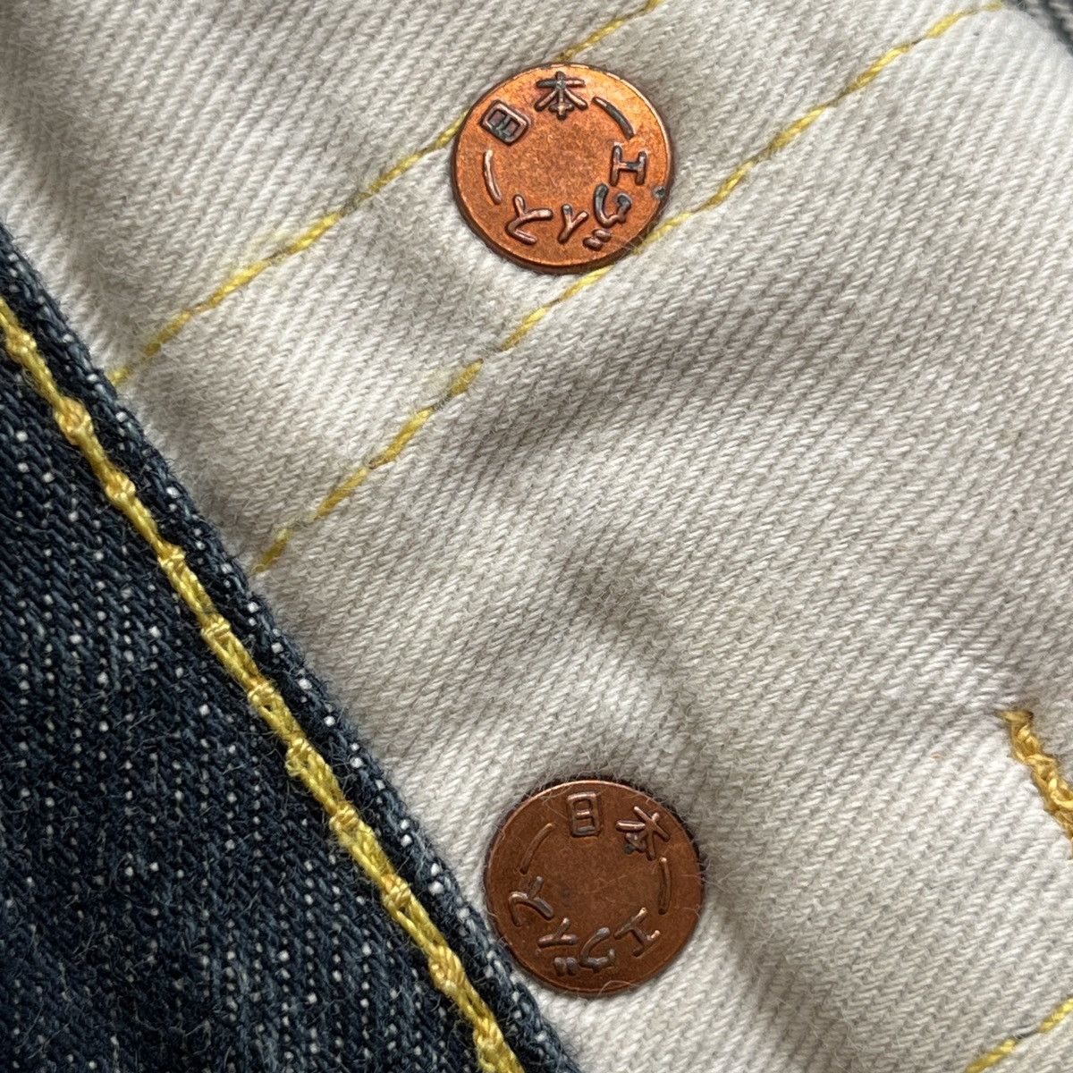 Evisu Y2K Evisu Donna Embroidered Seagull selvedge jeans Size 28" / US 6 / IT 42 - 9 Thumbnail