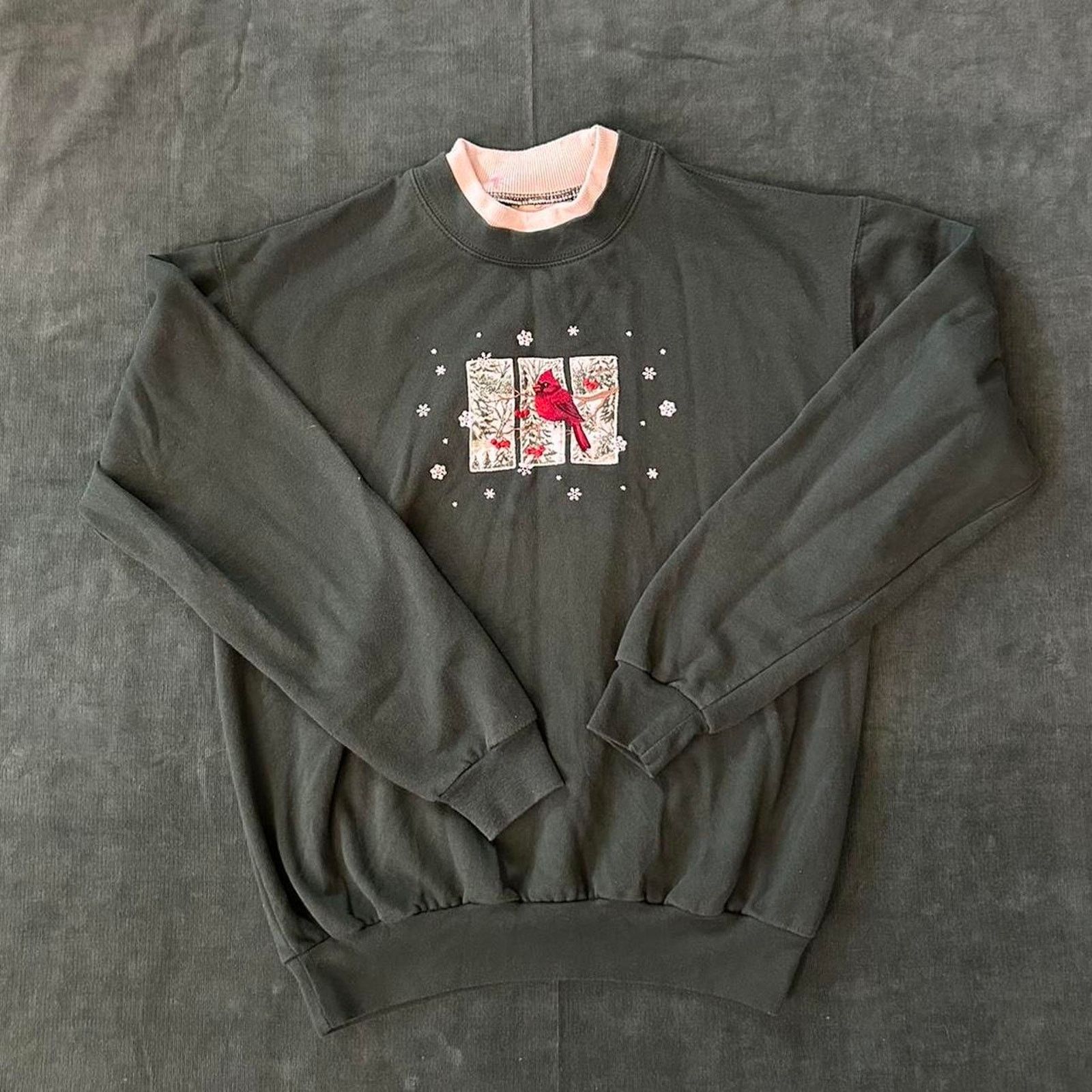 Other Vintage embroidered cardinal sweatshirt Size M / US 6-8 / IT 42-44 - 1 Thumbnail