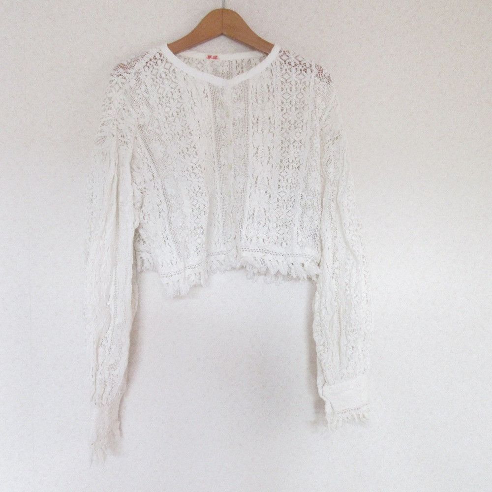 トップス fig london Carol bolero Other fig London Carol bolero Lace Cardigan Cotton Tops
