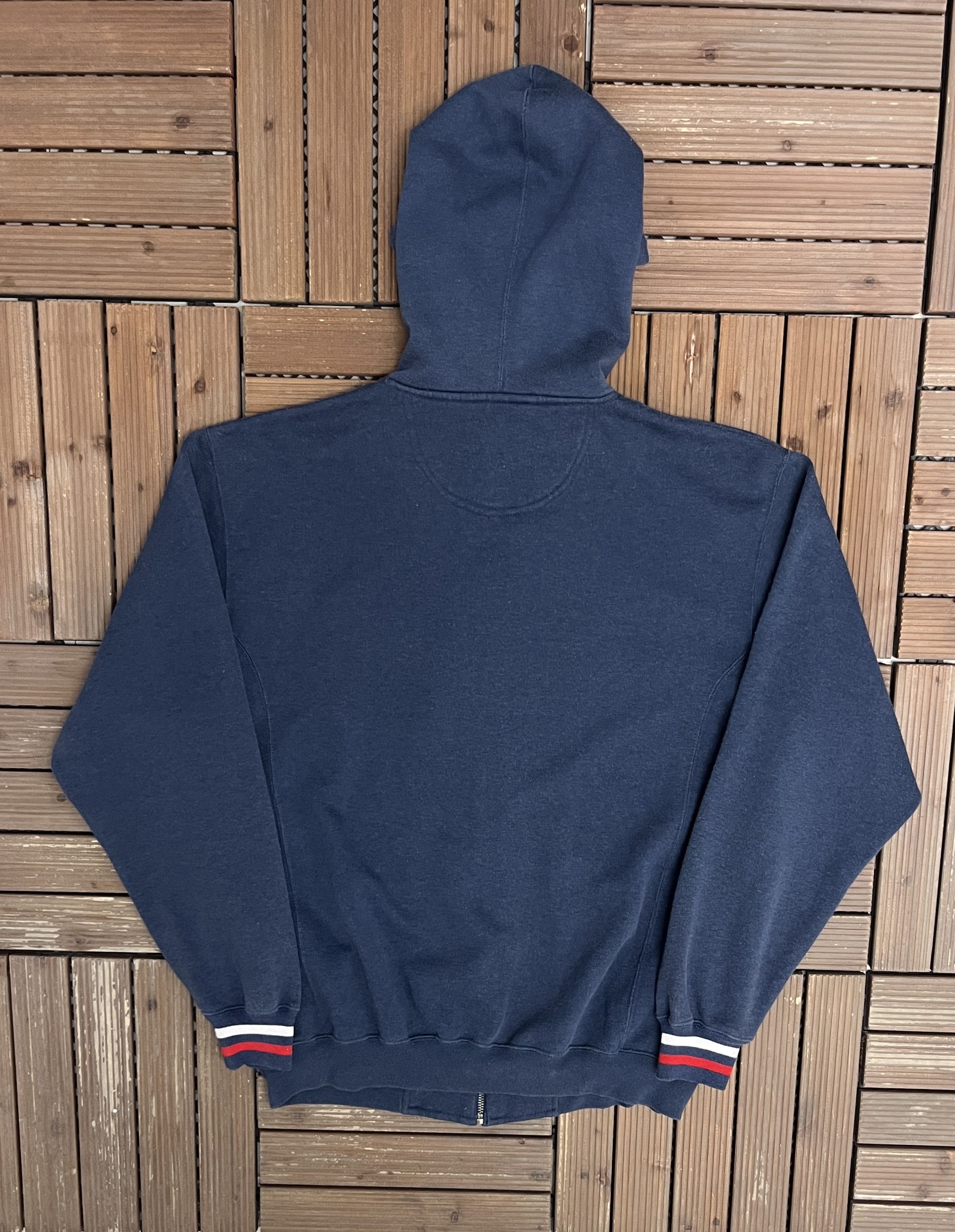 Vintage Columbus Blue Jackets Vintage Blue Hoodie Sweater Size US L / EU 52-54 / 3 - 4 Thumbnail