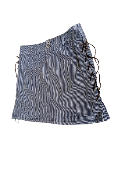 Japanese Brand Vintage Hickory Mini Skirts Japanese Brand Size 30" / US 8 / IT 44 - 5 Thumbnail