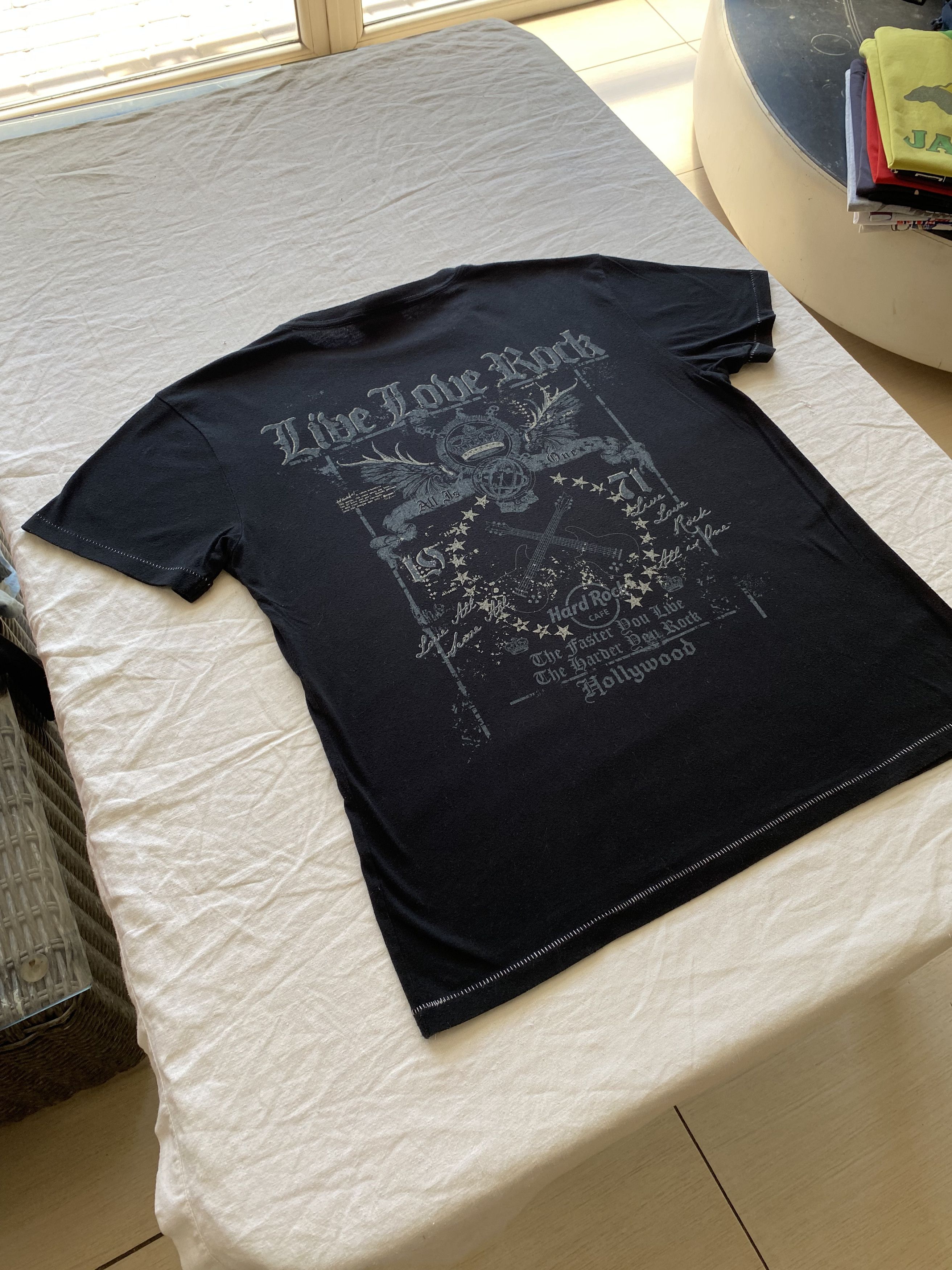 Hard Rock Cafe Hard Rock Cafe Vintage 2000s Couture Hollywood Y2K T-shirt Size US L / EU 52-54 / 3 - 15 Thumbnail