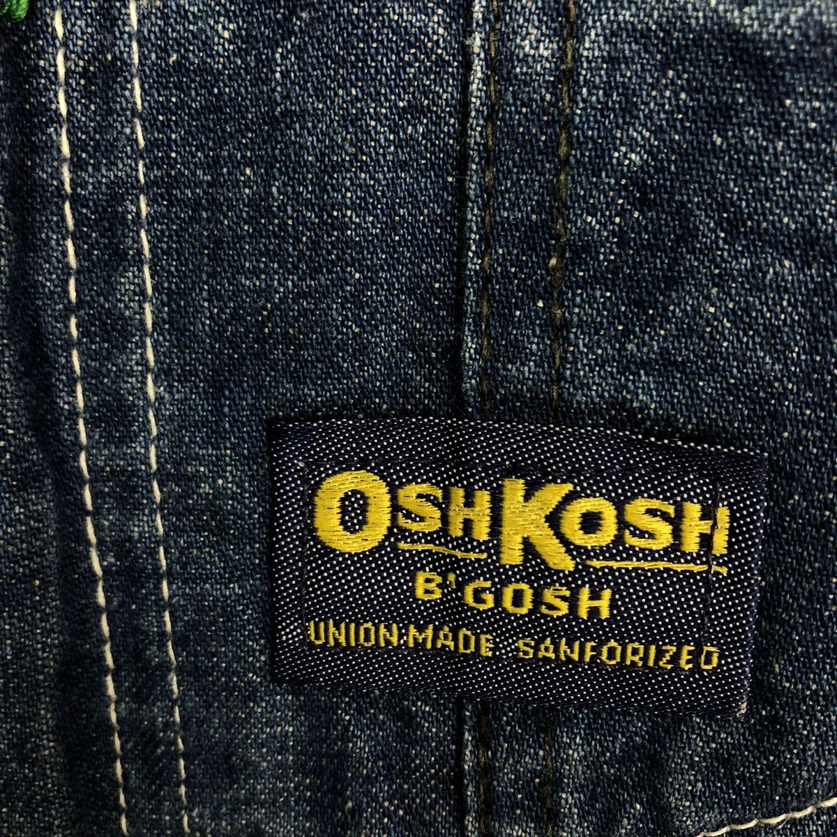 Japanese Brand 🔥90’s Denim Jeans Overall Workers Chore Oshkosh USA Size US 30 / EU 46 - 8 Thumbnail
