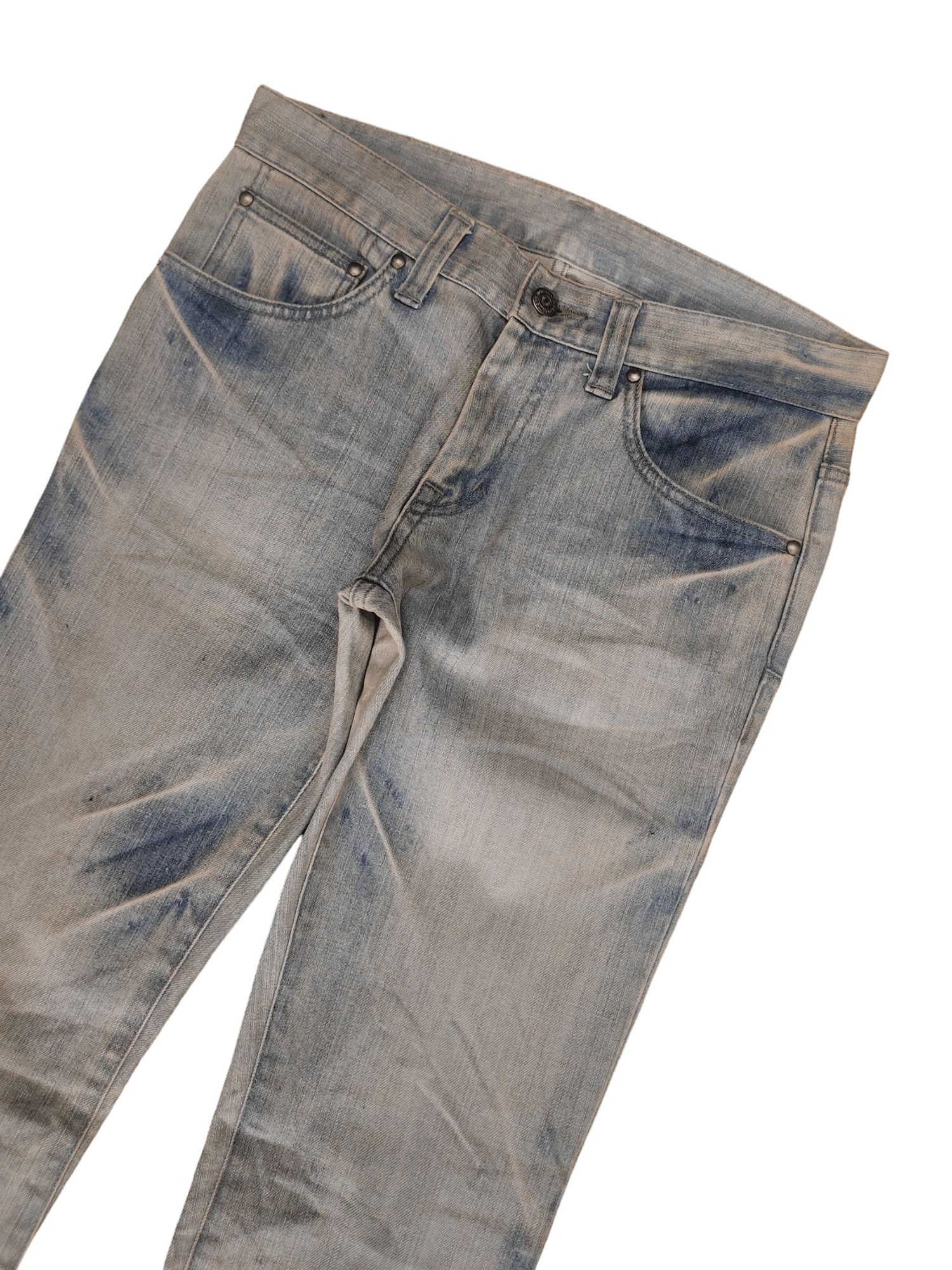 Tornado Mart OG Flare Jeans Tornado Mart Clawmark Distress Faded Bootcut Size US 30 / EU 46 - 4 Thumbnail