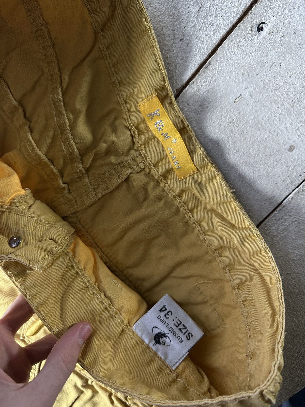 Other 🚨RARE COSMO LUPO BIG LOGO CARGO SHORTS Y2K VINTAGE Size US 34 / EU 50 - 12 Thumbnail