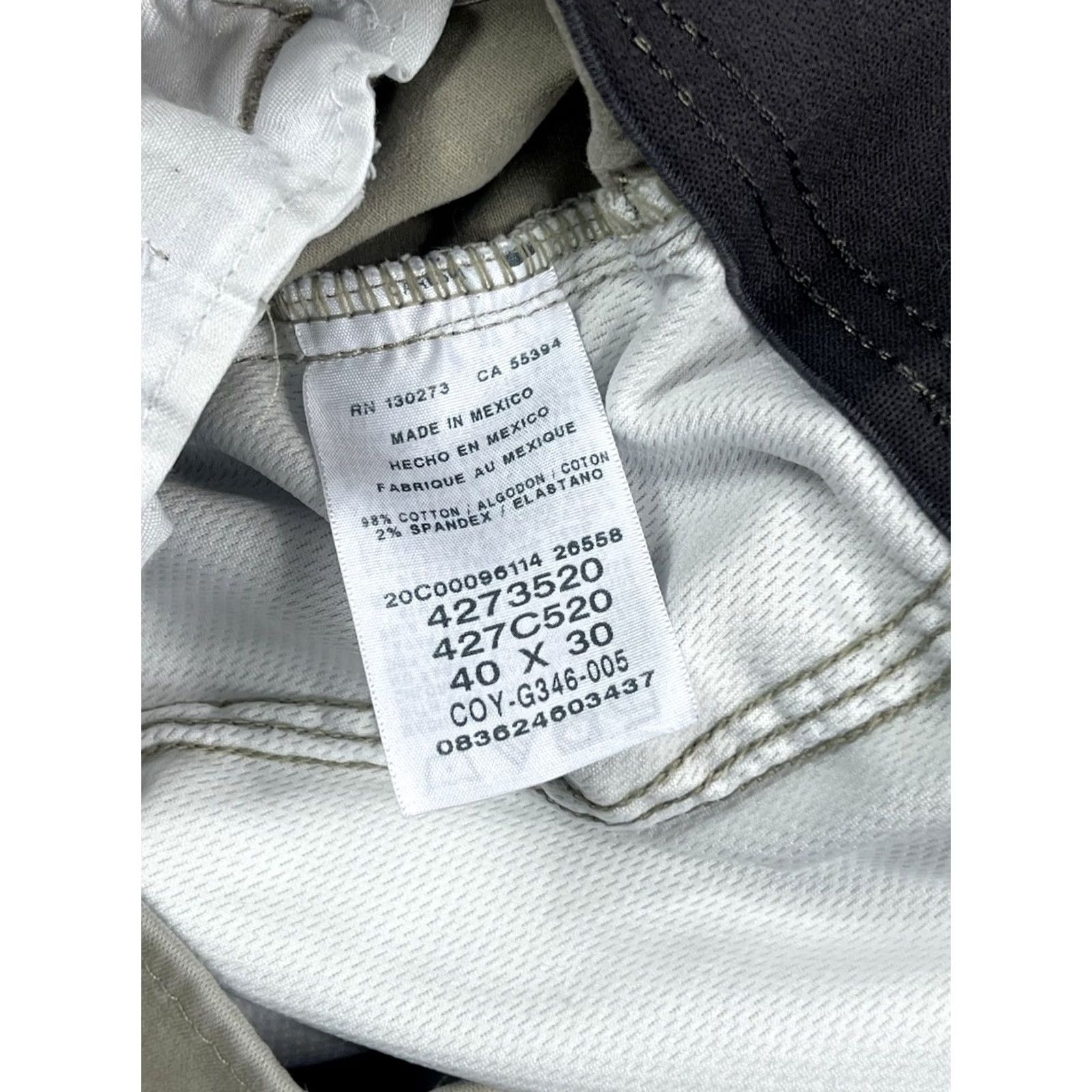 Lee Lee Extreme Men's Pants Comfort Beige Khaki Outdoors/Workwear Stretch Size 40x30 Pants Regular Beige City Logo 40x30 Mens Size US 40 / EU 56 - 7 Thumbnail