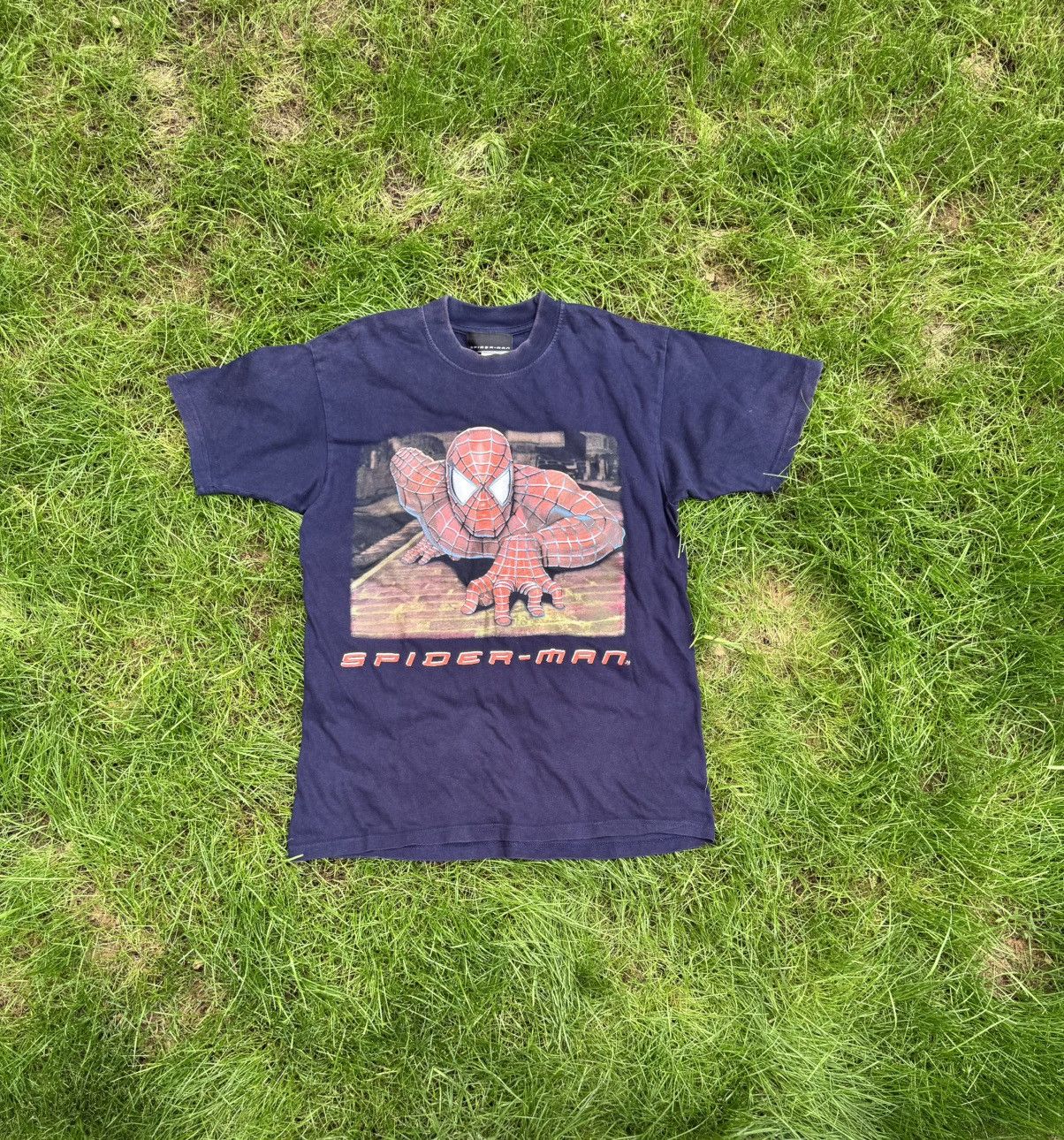 Vintage Vintage deadstock spiderman 2002 Size US M / EU 48-50 / 2 - 1 Thumbnail