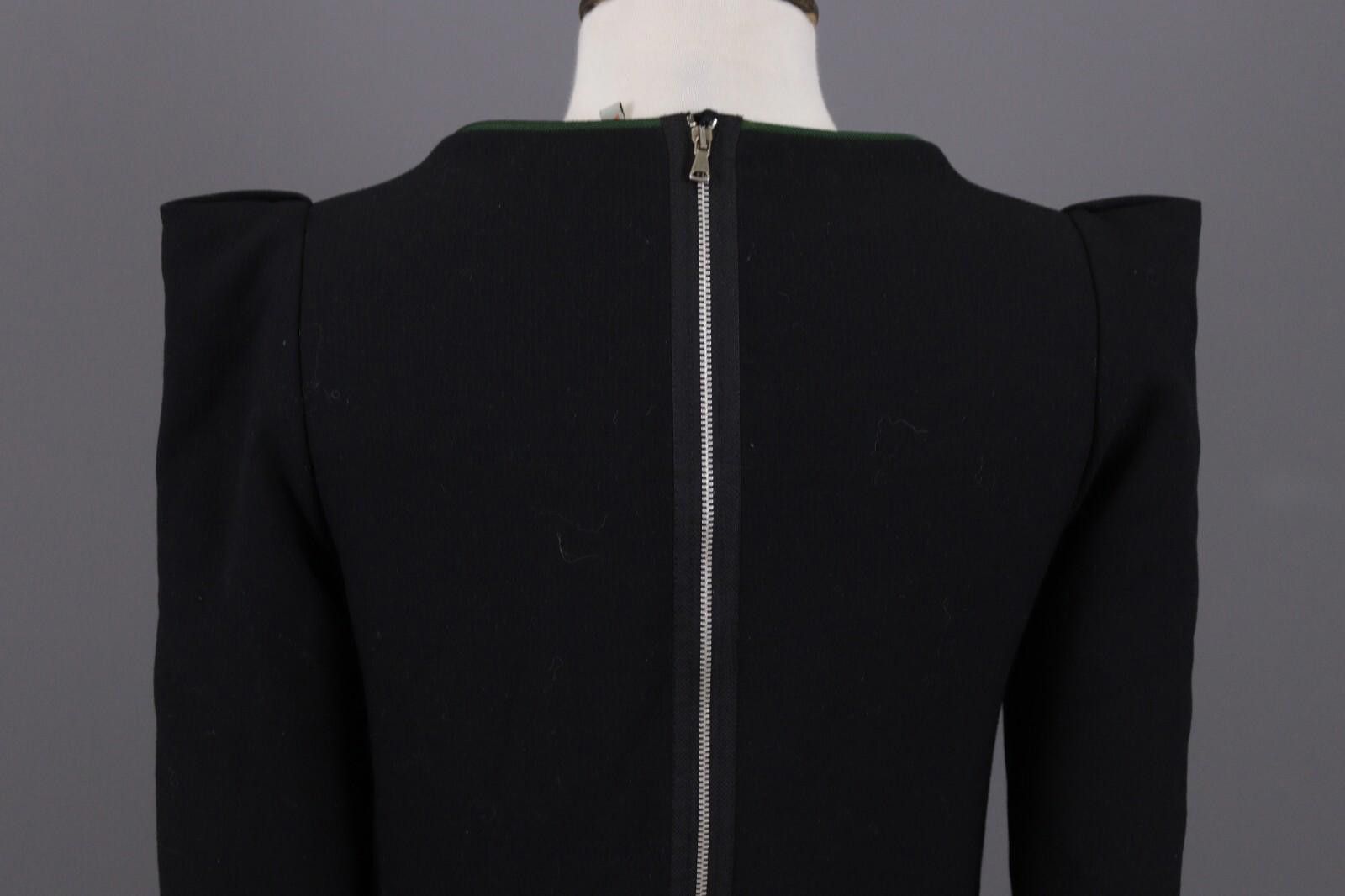 Designer Cop Copine Leora Robe Black A-Line Dress Size 40 Size M / US 6-8 / IT 42-44 - 10 Thumbnail