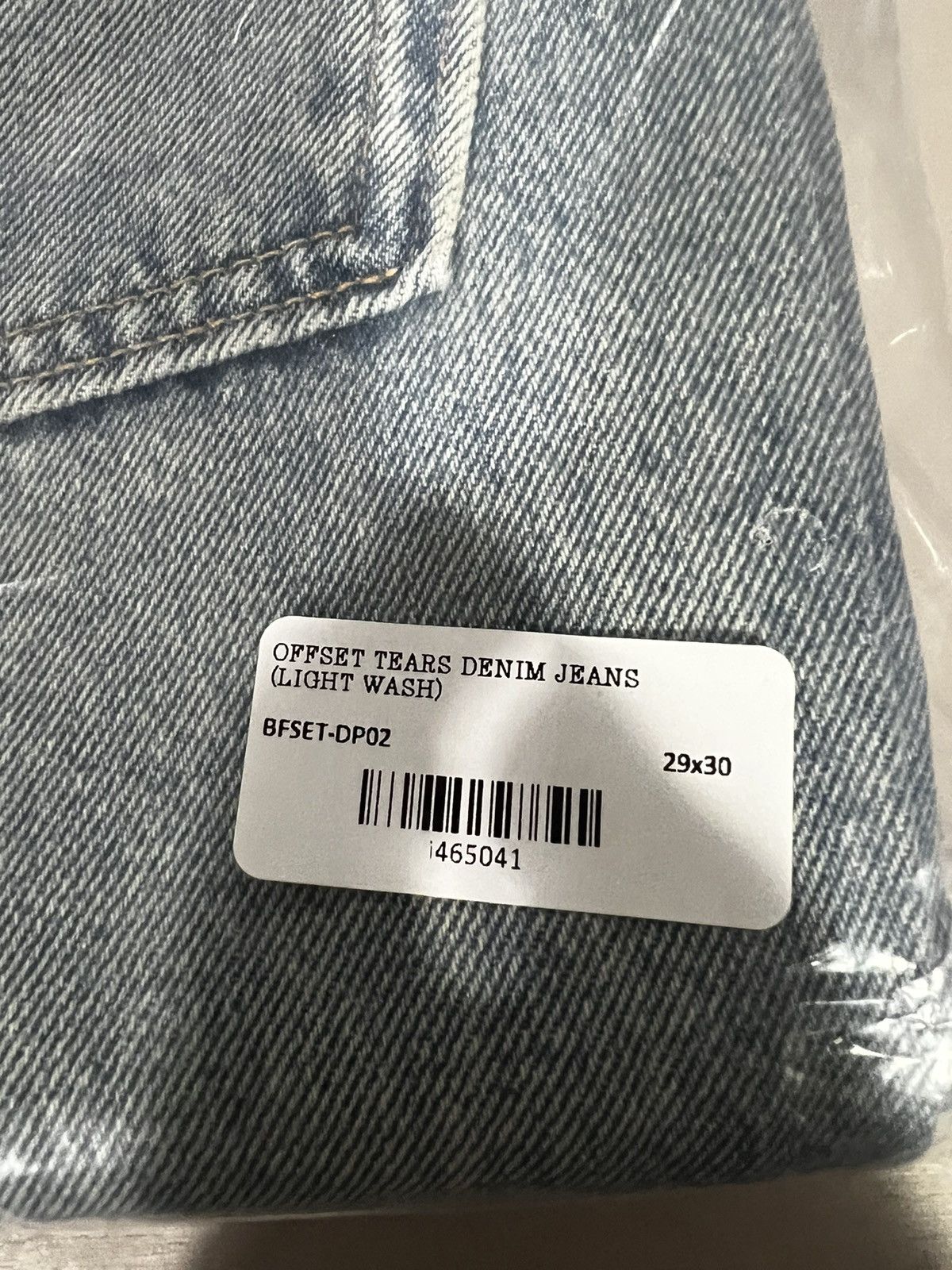 DENIM TEARS Denim Tears Offset Jeans Size US 29 - 3 Thumbnail