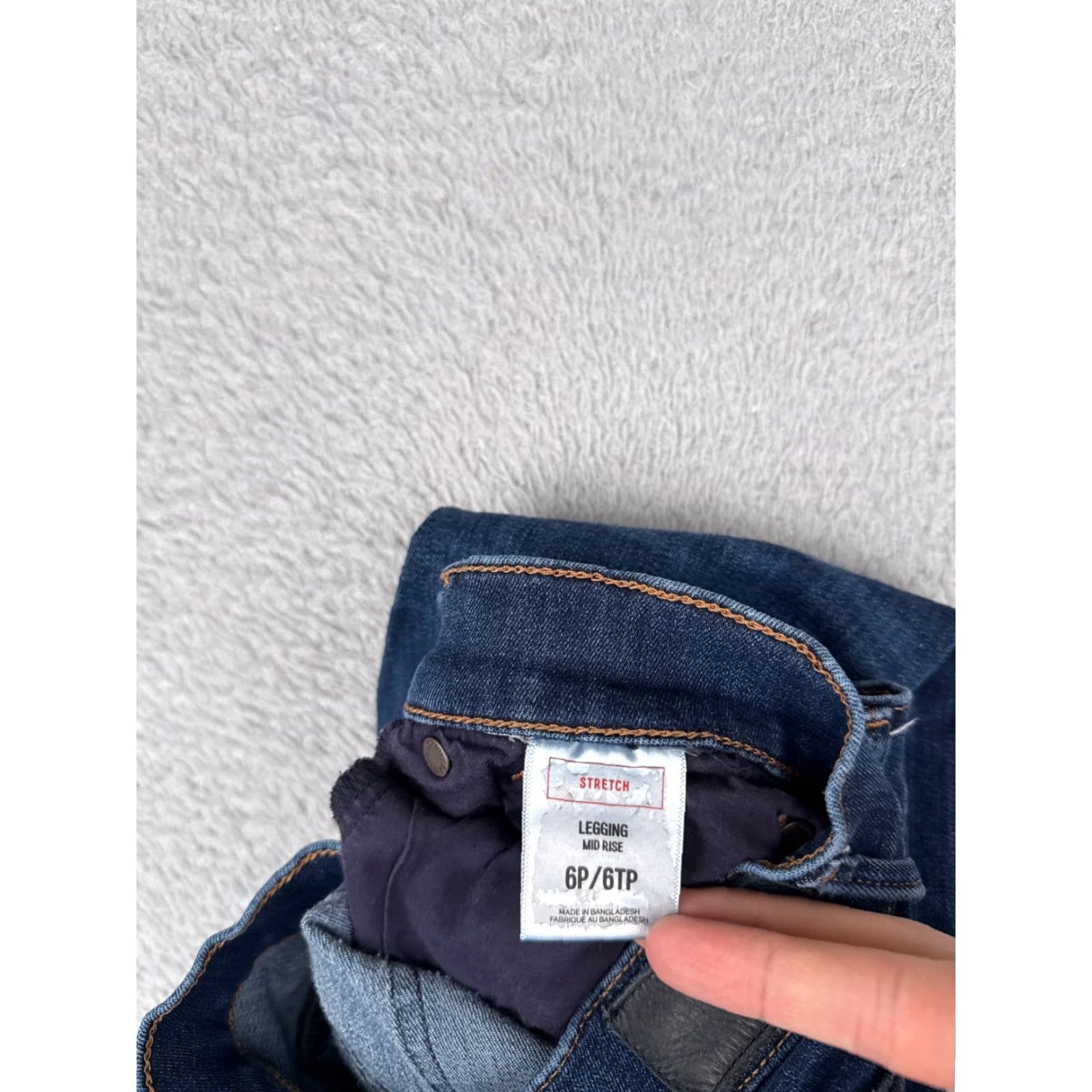 Express Express Jeans Womens Jeans 6P Blue Denim Skinny Cotton Blend Legging Mid Rise 28x26 Womens Size 28" / US 6 / IT 42 - 7 Thumbnail