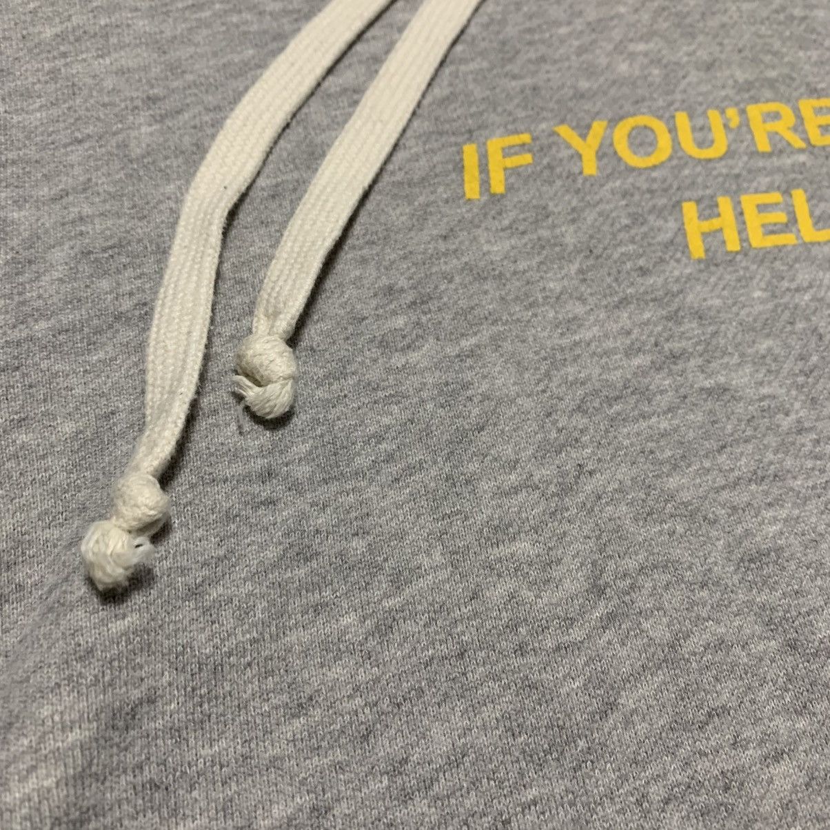 Represent Clo. Represent Medium Grey Hoodie 'If Your Going Through Hell Size US M / EU 48-50 / 2 - 4 Thumbnail