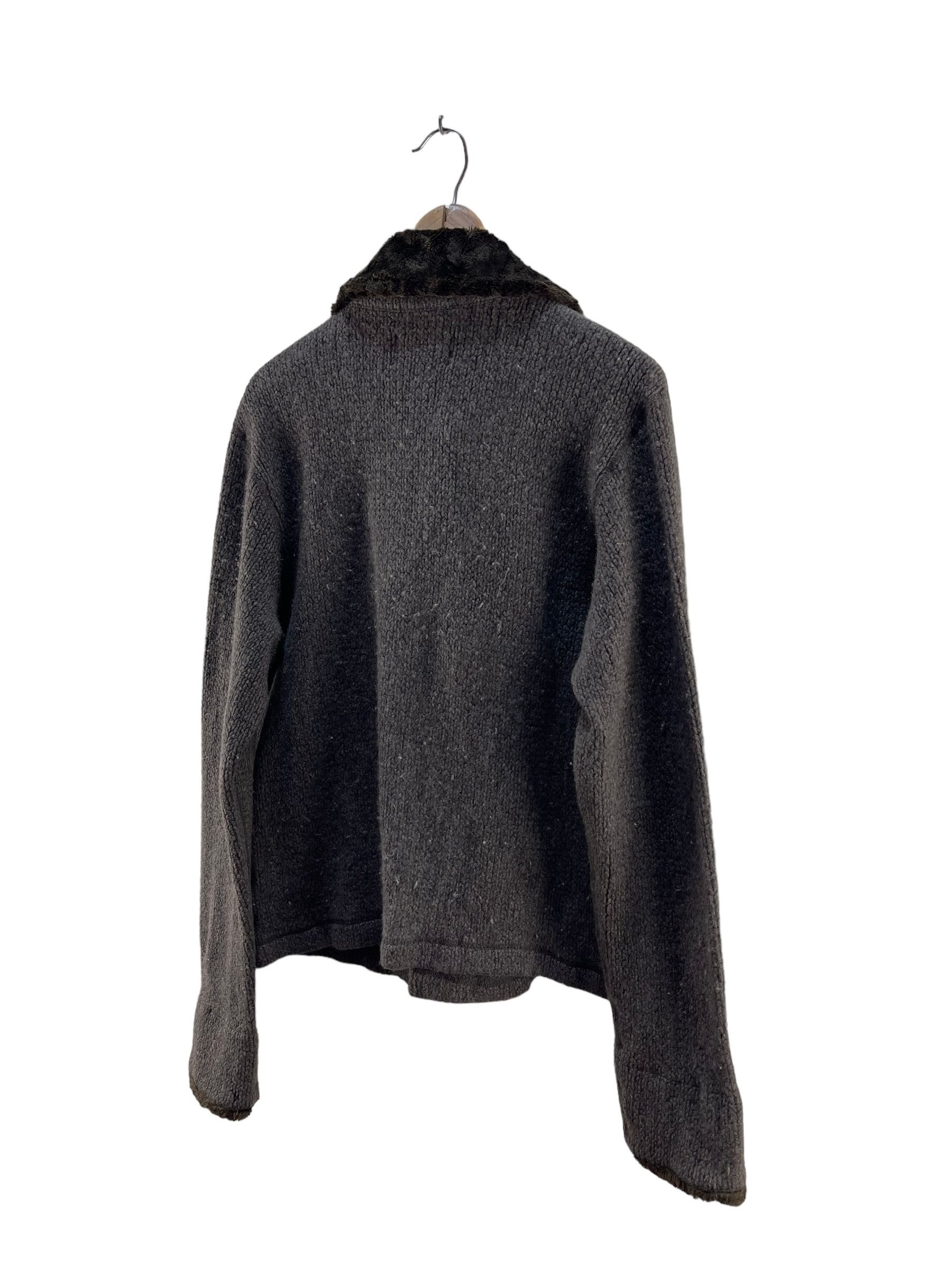 CABANE de ZUCCa × Issey Miyake Vintage Cabane De Zucca Wool Jacket Size M / US 6-8 / IT 42-44 - 6 Thumbnail