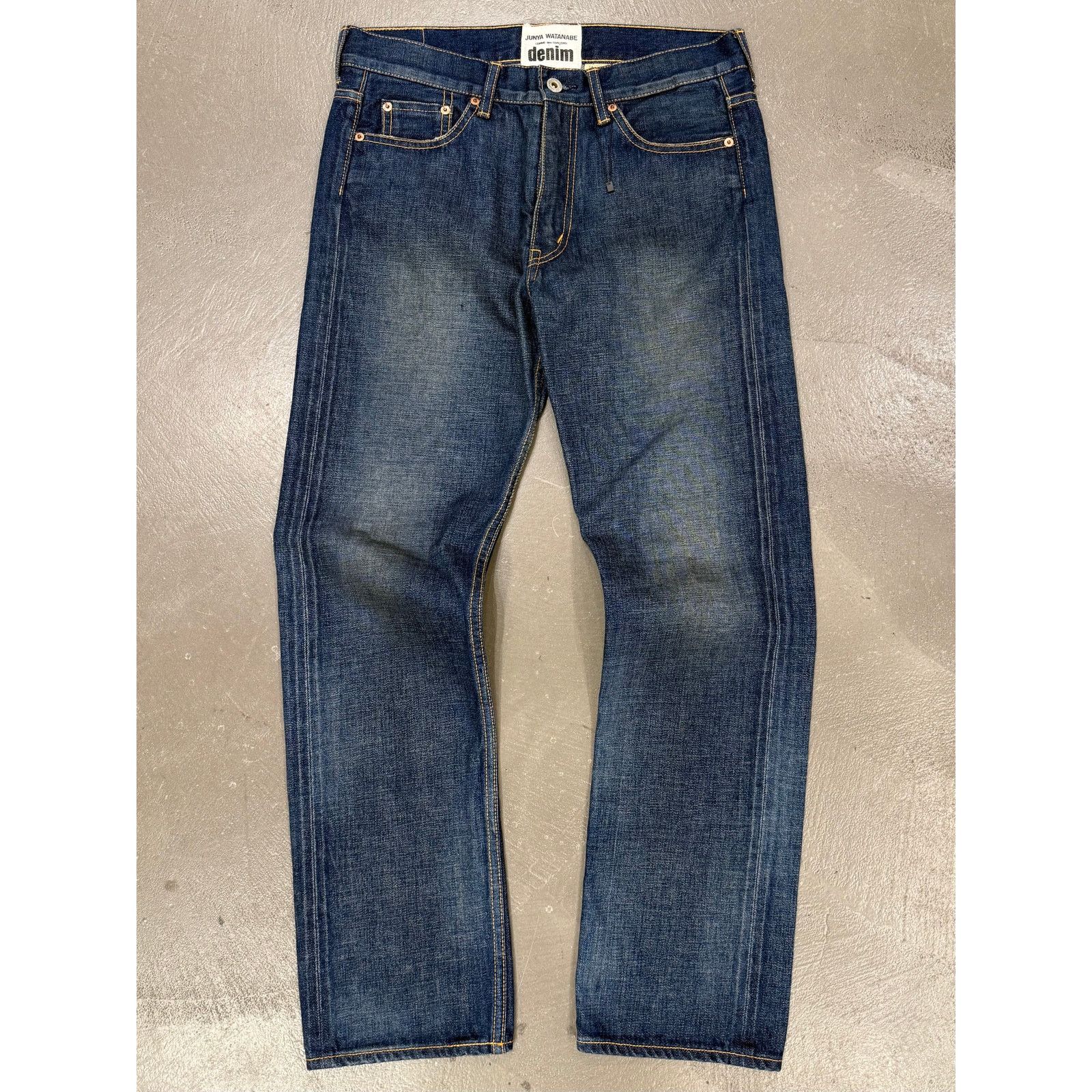 Junya Watanabe 2000s Junya Watanabe faded denim Size 32" / US 10 / IT 46 - 1 Thumbnail