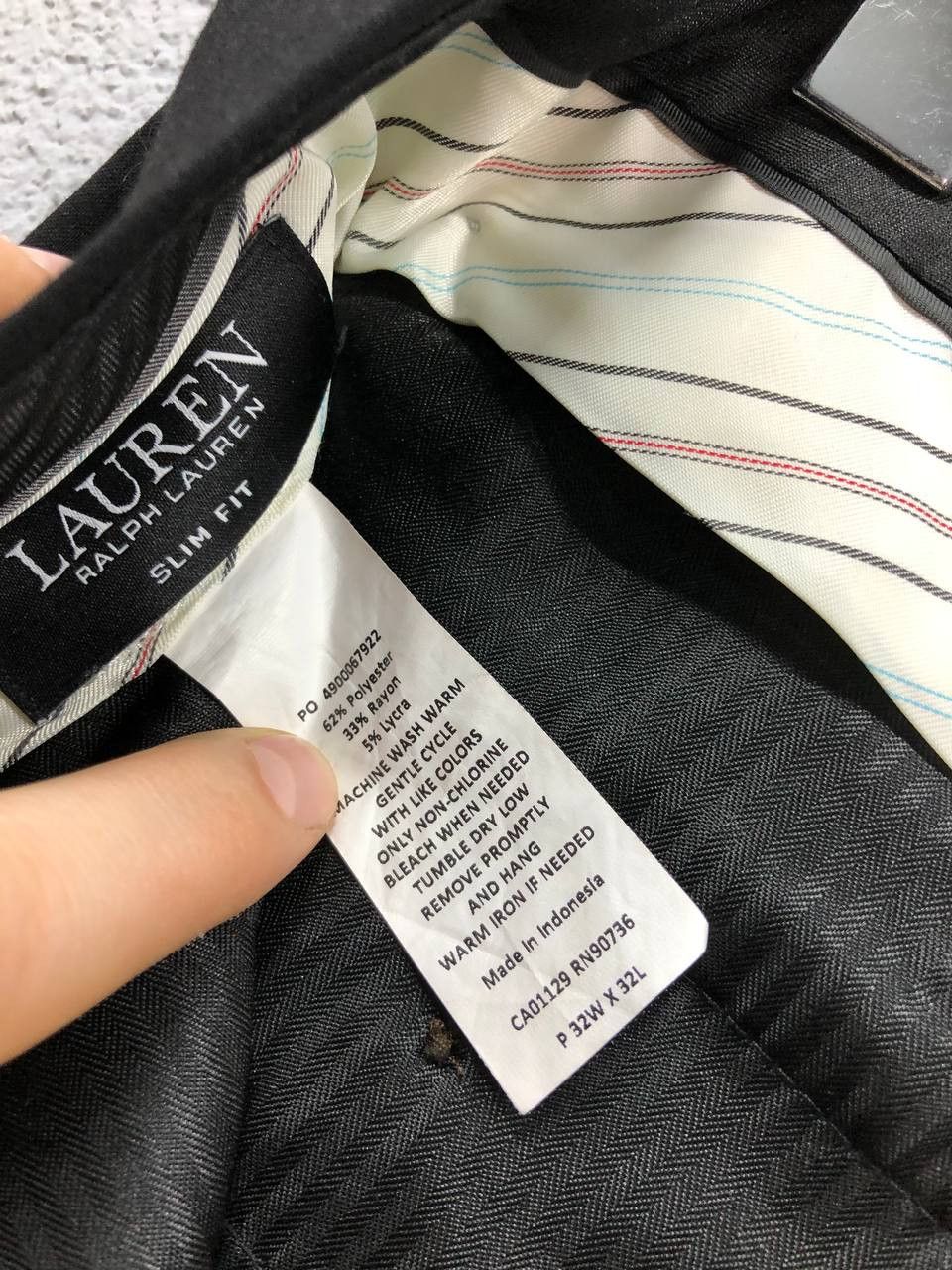 Polo Ralph Lauren Polo Ralph Lauren black label slim fit mens pants W 32 L 32 Size US 32 / EU 48 - 7 Thumbnail