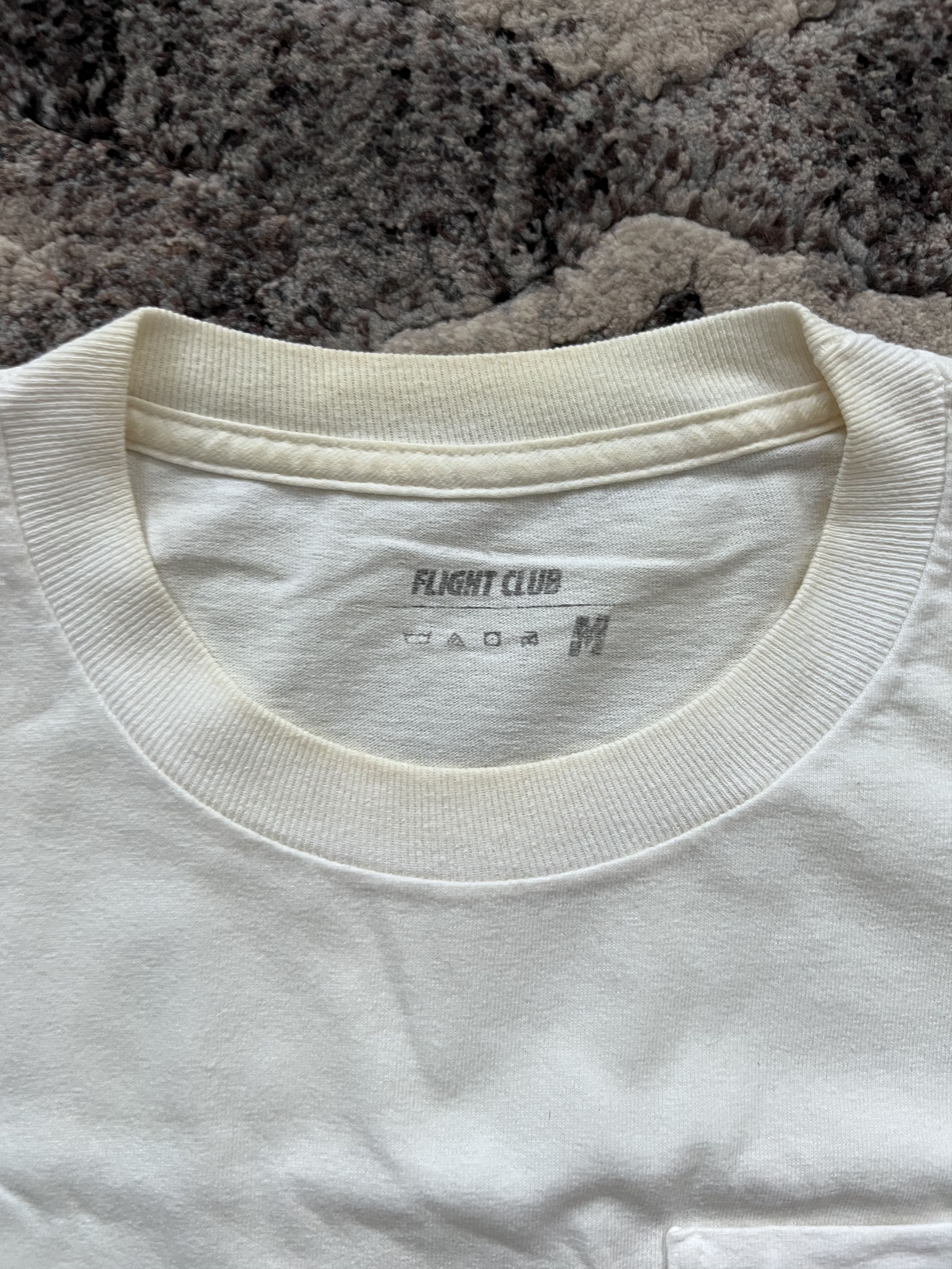 Flight Club Vintage Flight Club T-Shirt in White Size US M / EU 48-50 / 2 - 3 Thumbnail
