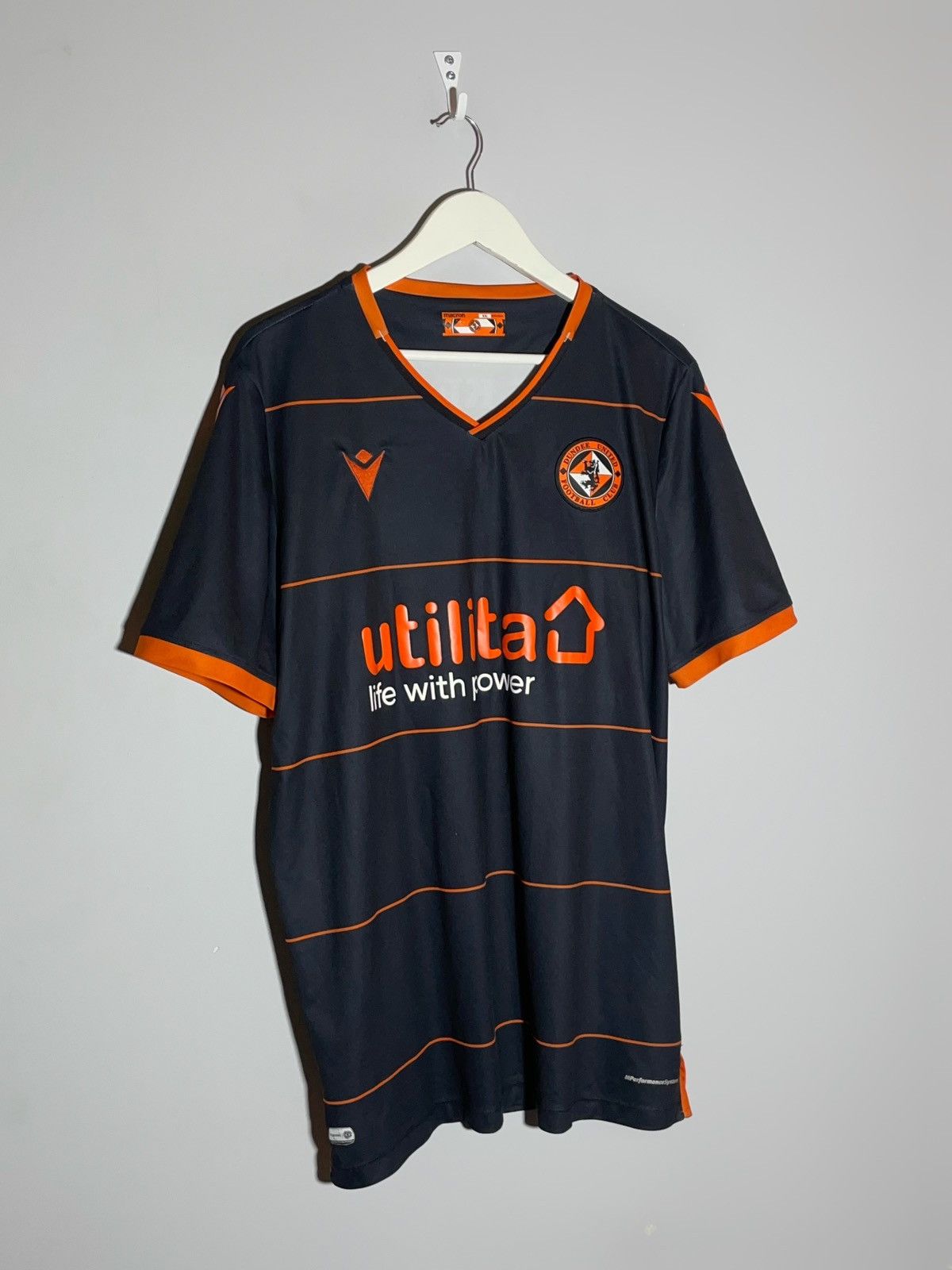 Macron Dunde United Macron 2019/20 Away Football Shirt Size US XXL / EU 58 / 5 - 2 Thumbnail