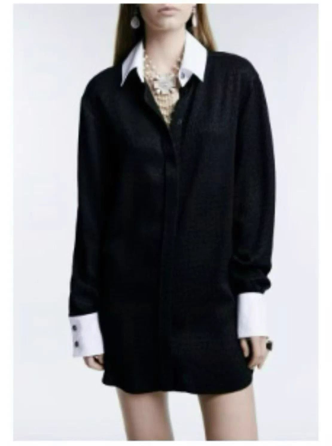 Chanel Chanel Silk Shirt New With Tags 40 Size M / US 6-8 / IT 42-44 - 8 Thumbnail