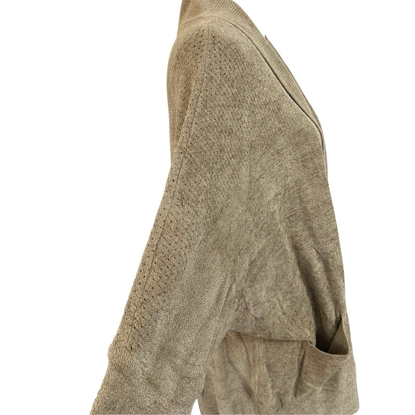 Other Barefoot Dreams NWT Cozy Chic Ultra Lite Pointelle Cardigan Size 3XL / US 20-22 - 4 Thumbnail