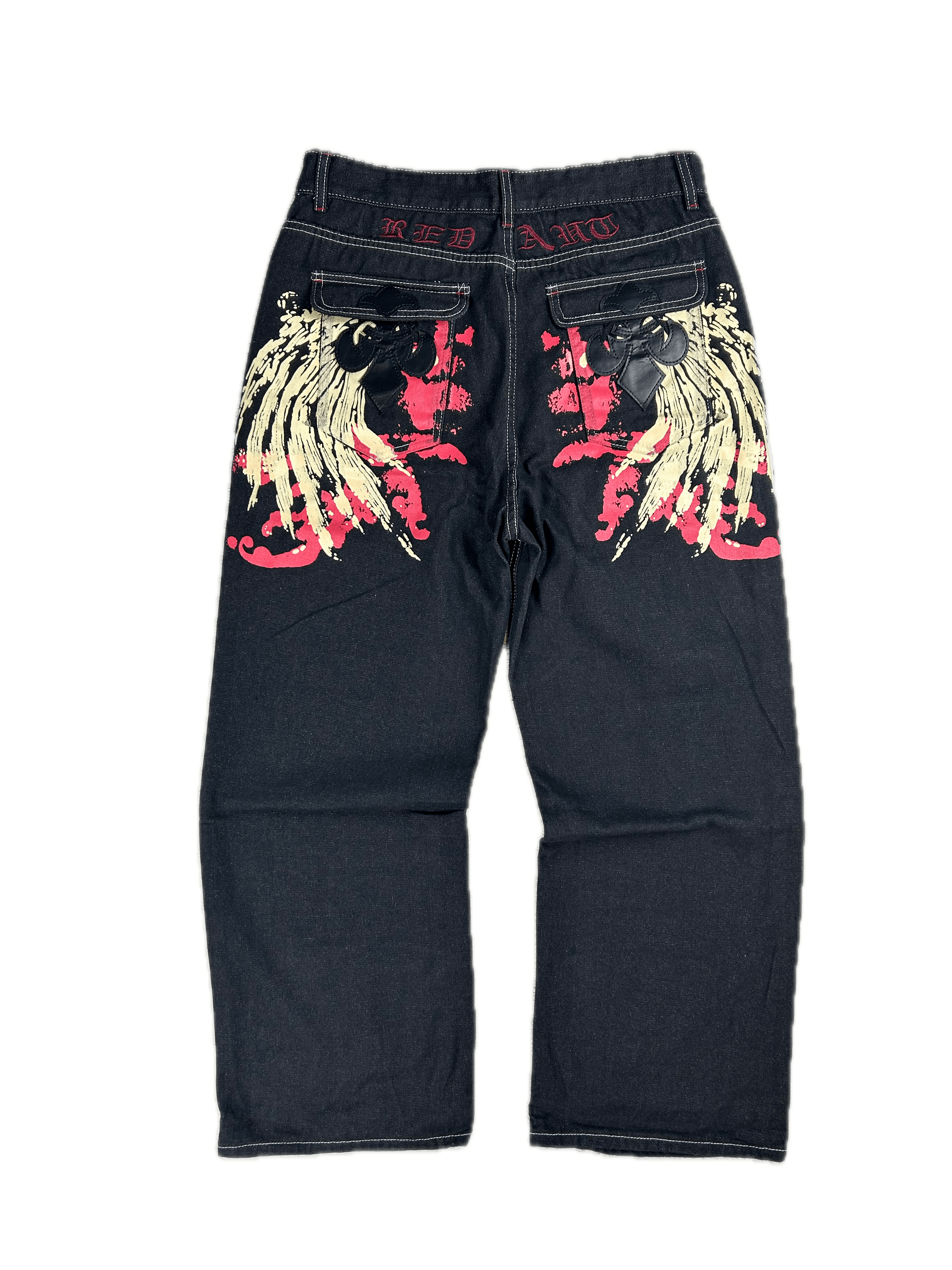 Japanese Brand Crazy Streetwear Jeans Baggy Big Logo Sk8 Light Size US 34 / EU 50 - 1 Thumbnail